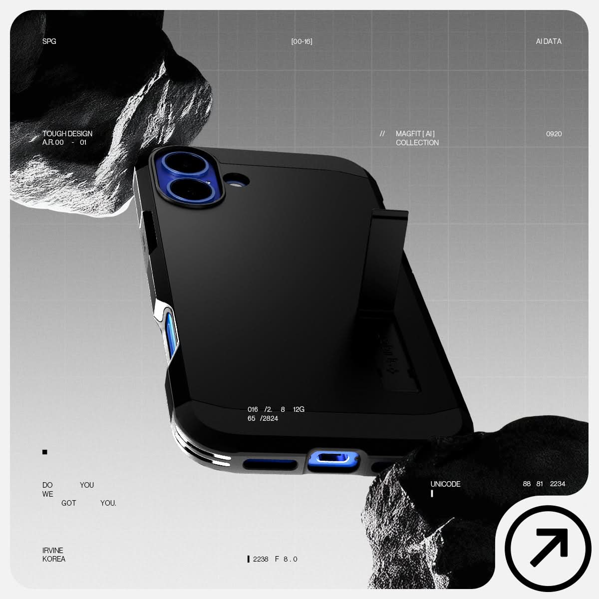 iPhone 16 Series - Tough Armor AI (Mag Fit) 180 iPhone 16 Series - Tough Armor AI (Mag Fit)