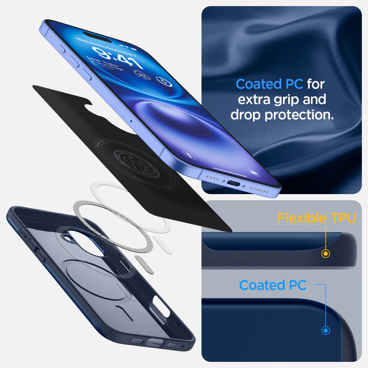 iPhone 16 Series - Thin Fit (Mag Fit) 164 iPhone 16 Series - Thin Fit (Mag Fit)