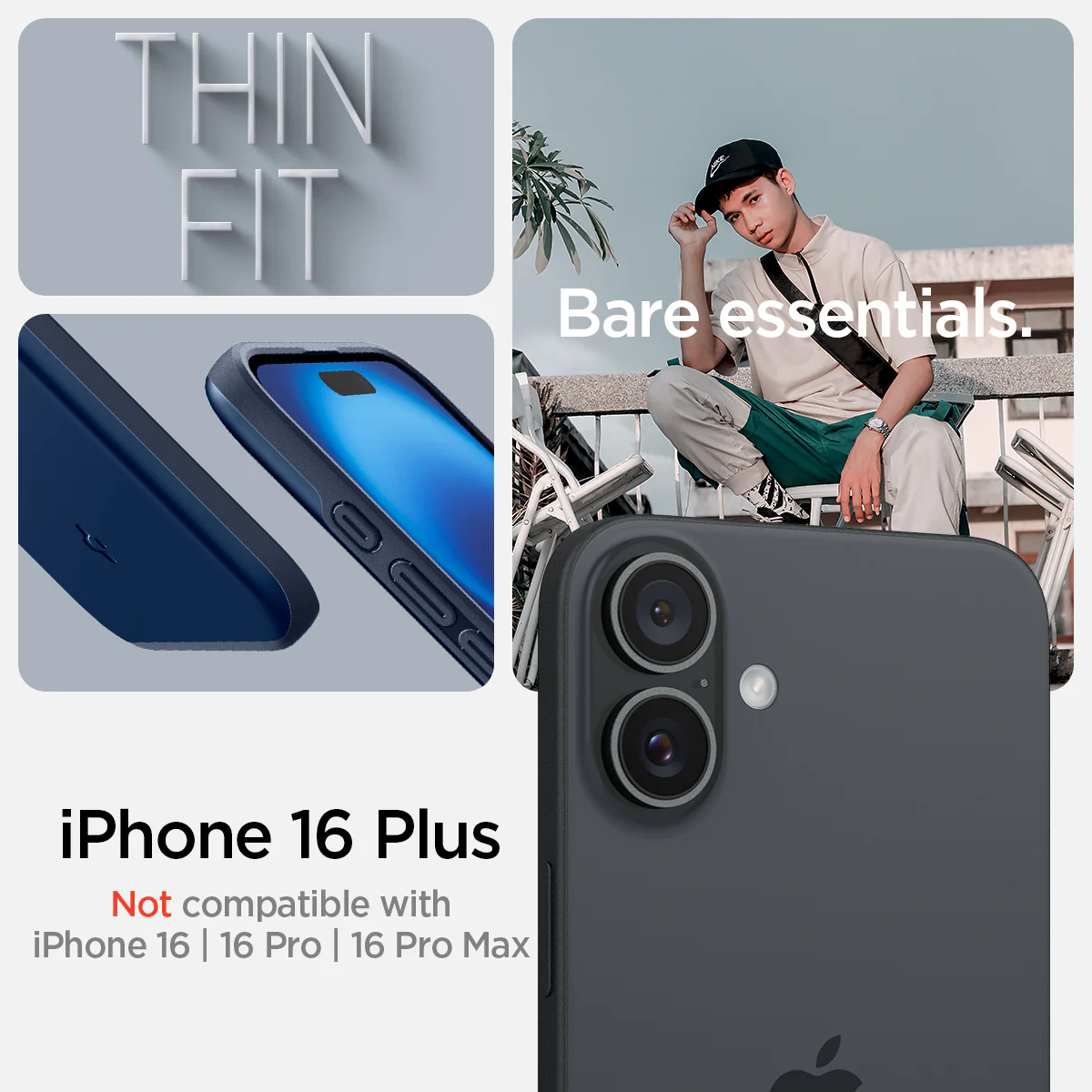 iPhone 16 Series - Thin Fit (Mag Fit) 168 iPhone 16 Series - Thin Fit (Mag Fit)