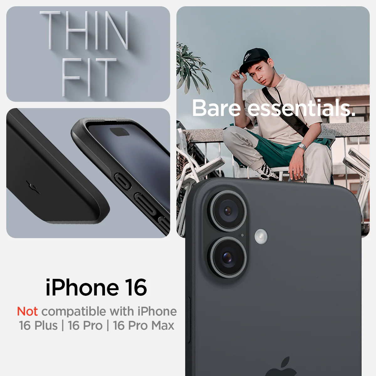 iPhone 16 Series - Thin Fit (Mag Fit) 182 iPhone 16 Series - Thin Fit (Mag Fit)