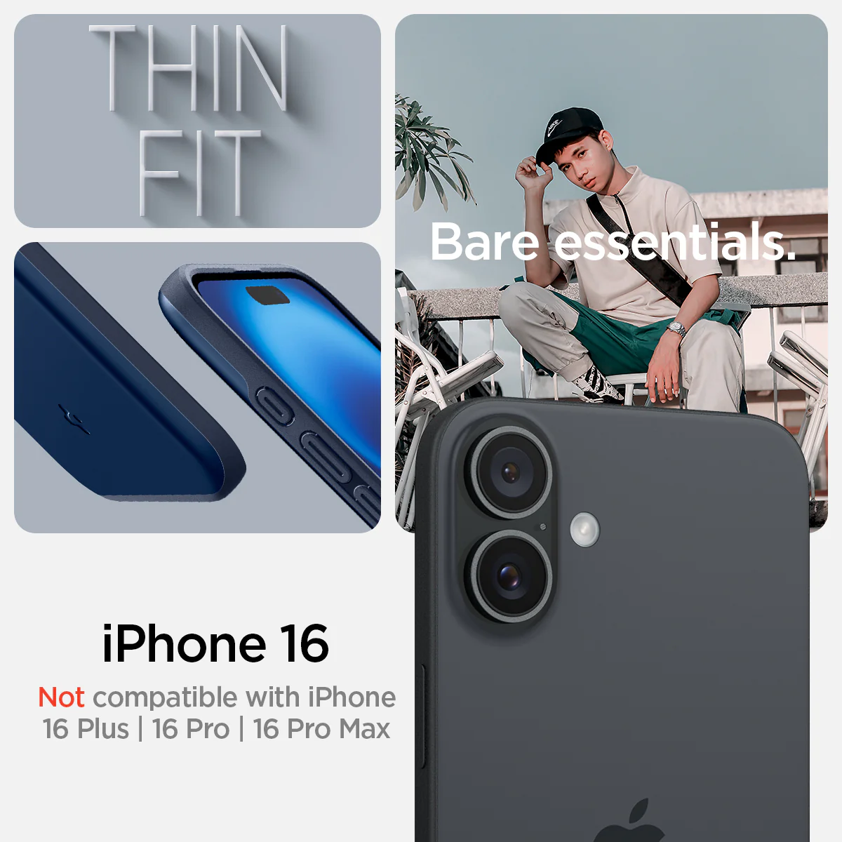 iPhone 16 Series - Thin Fit (Mag Fit) 196 iPhone 16 Series - Thin Fit (Mag Fit)