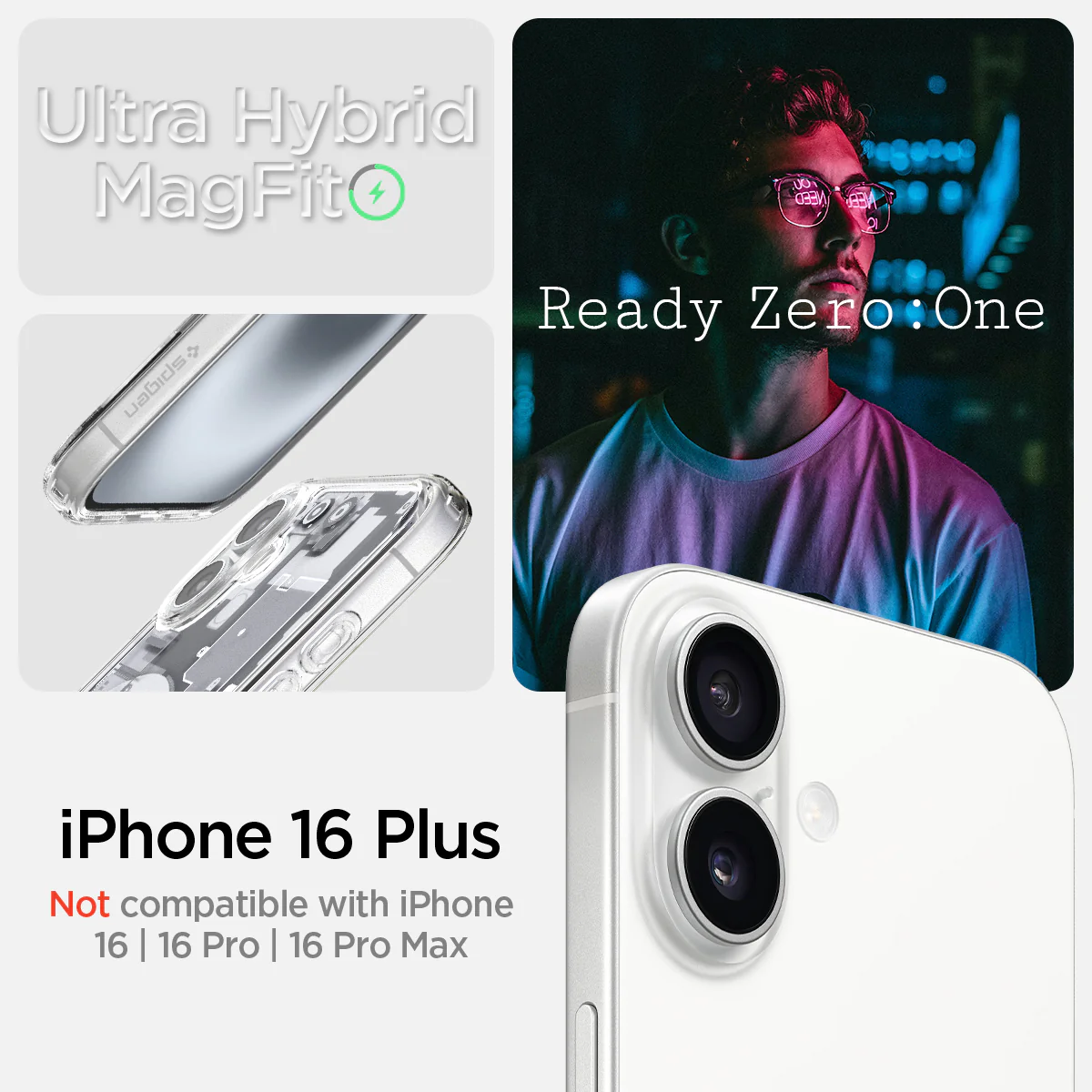 iPhone 16 Series - Ultra Hybrid Zero One (Mag Fit) 102 iPhone 16 Series - Ultra Hybrid Zero One (Mag Fit)