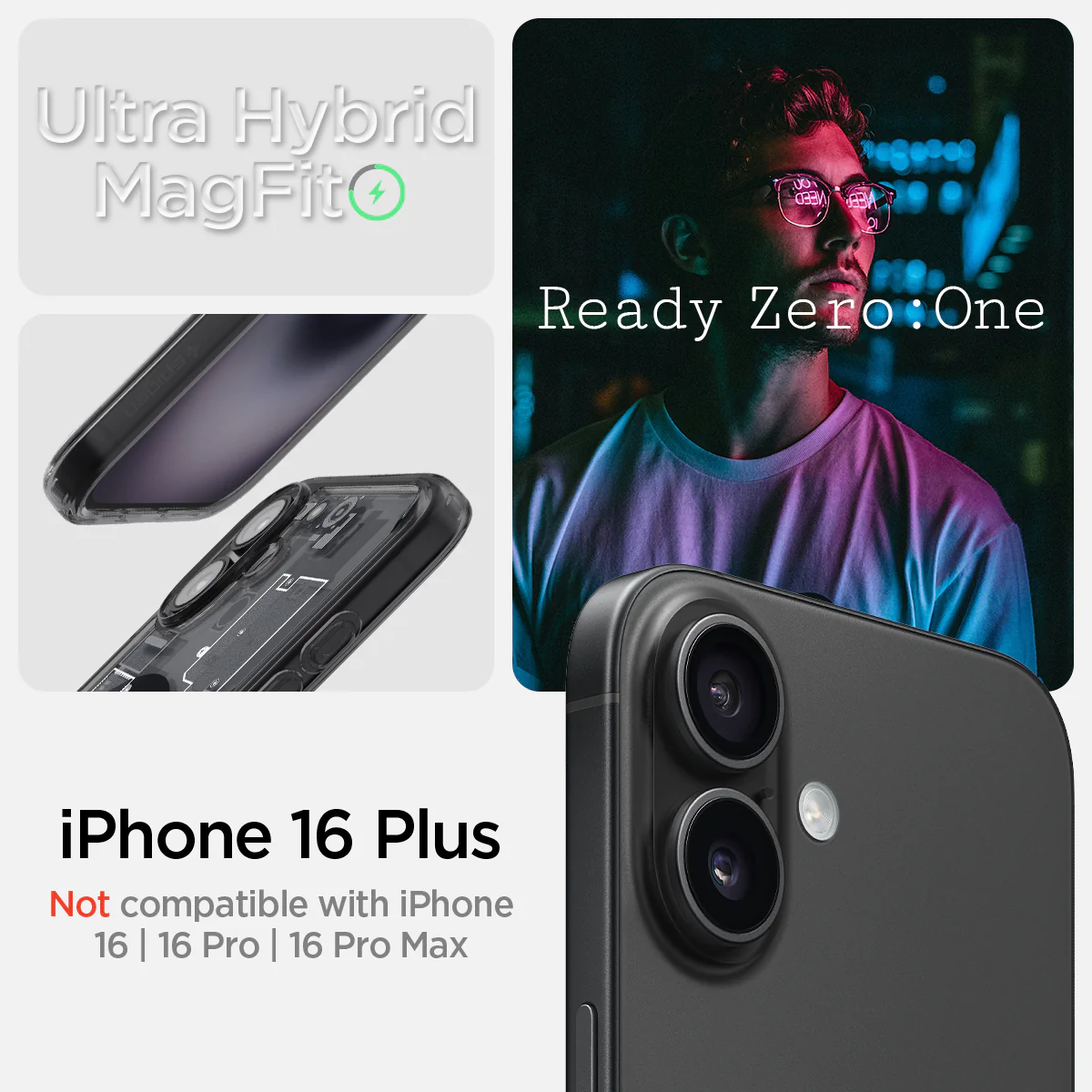 iPhone 16 Series - Ultra Hybrid Zero One (Mag Fit) 90 iPhone 16 Series - Ultra Hybrid Zero One (Mag Fit)