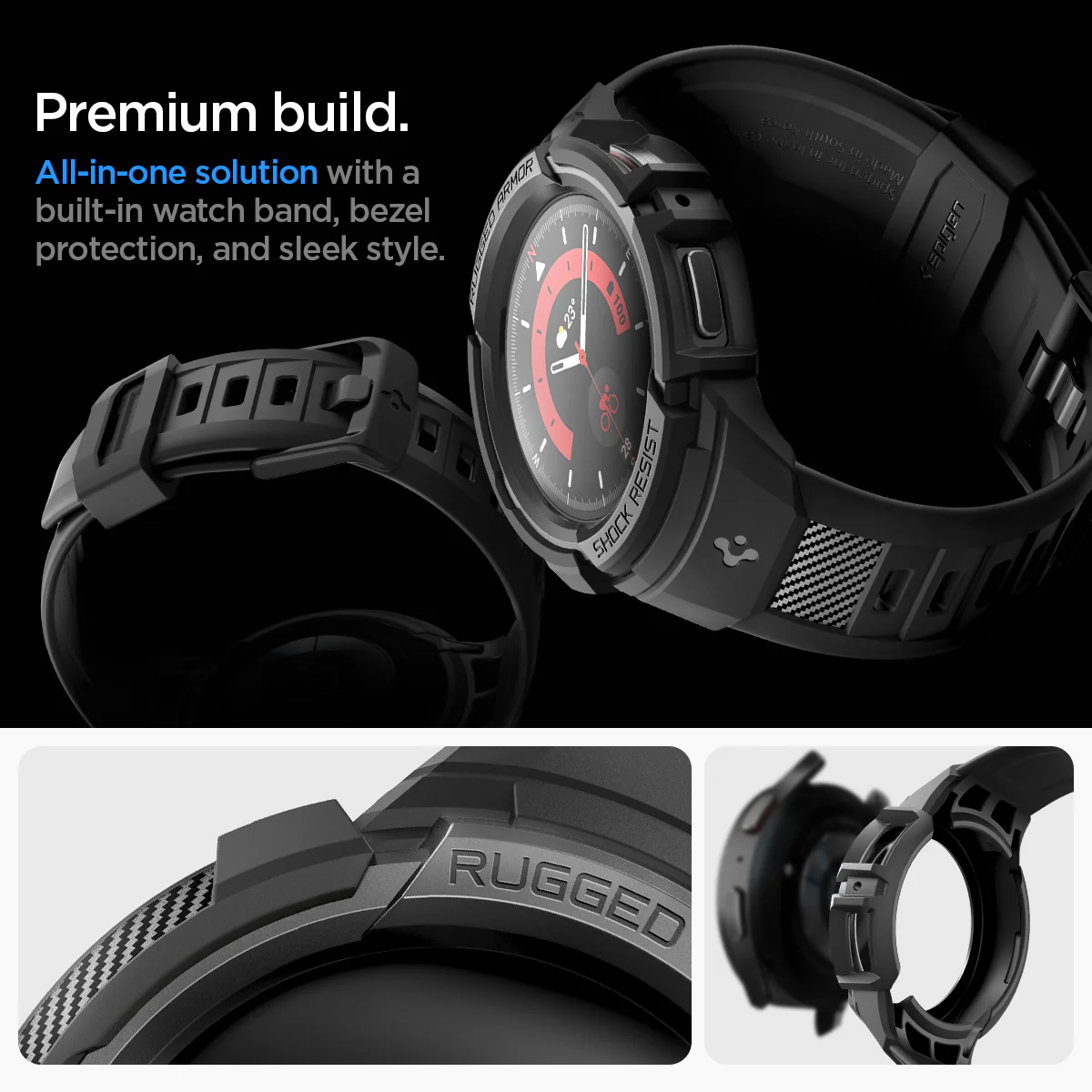 Galaxy Watch Series - Rugged Armor Pro 11 Galaxy Watch Series - Rugged Armor Pro