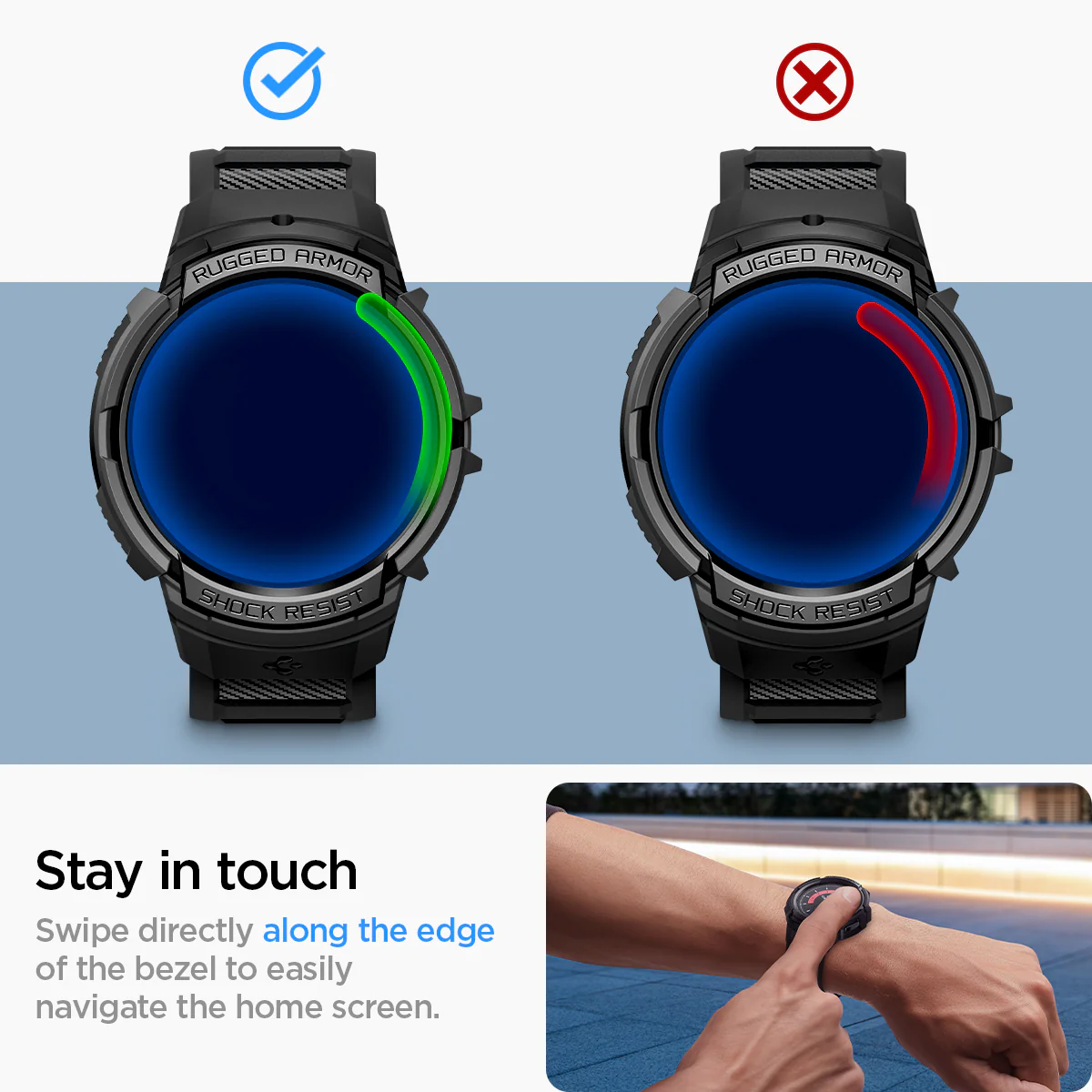 Galaxy Watch Series - Rugged Armor Pro 162 Galaxy Watch Series - Rugged Armor Pro