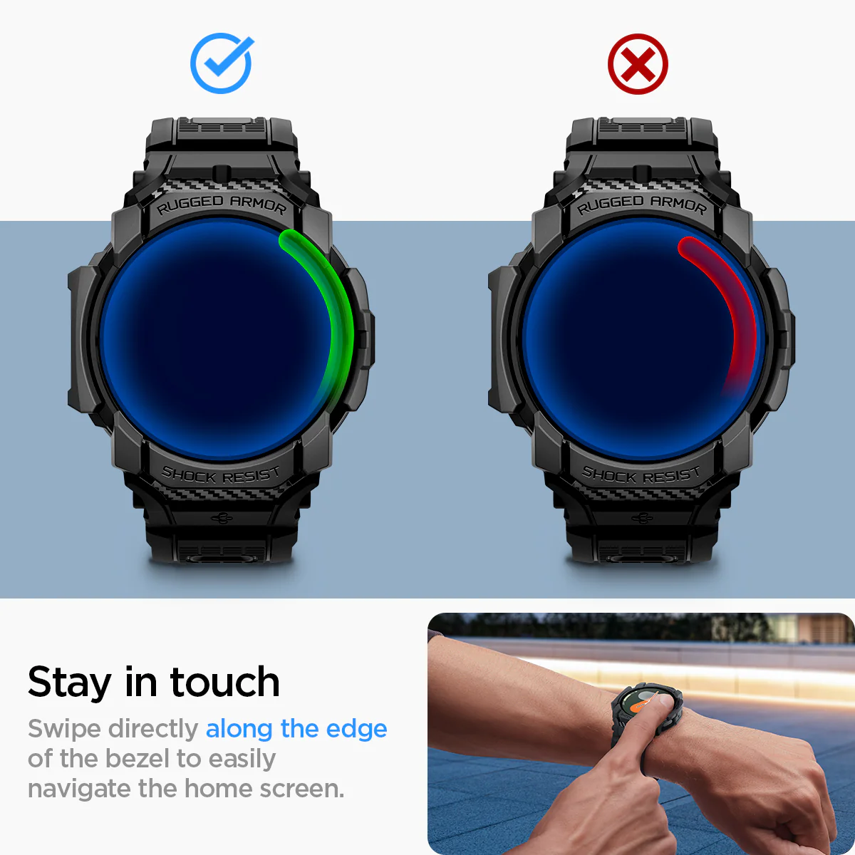 Galaxy Watch Series - Rugged Armor Pro 221 Galaxy Watch Series - Rugged Armor Pro