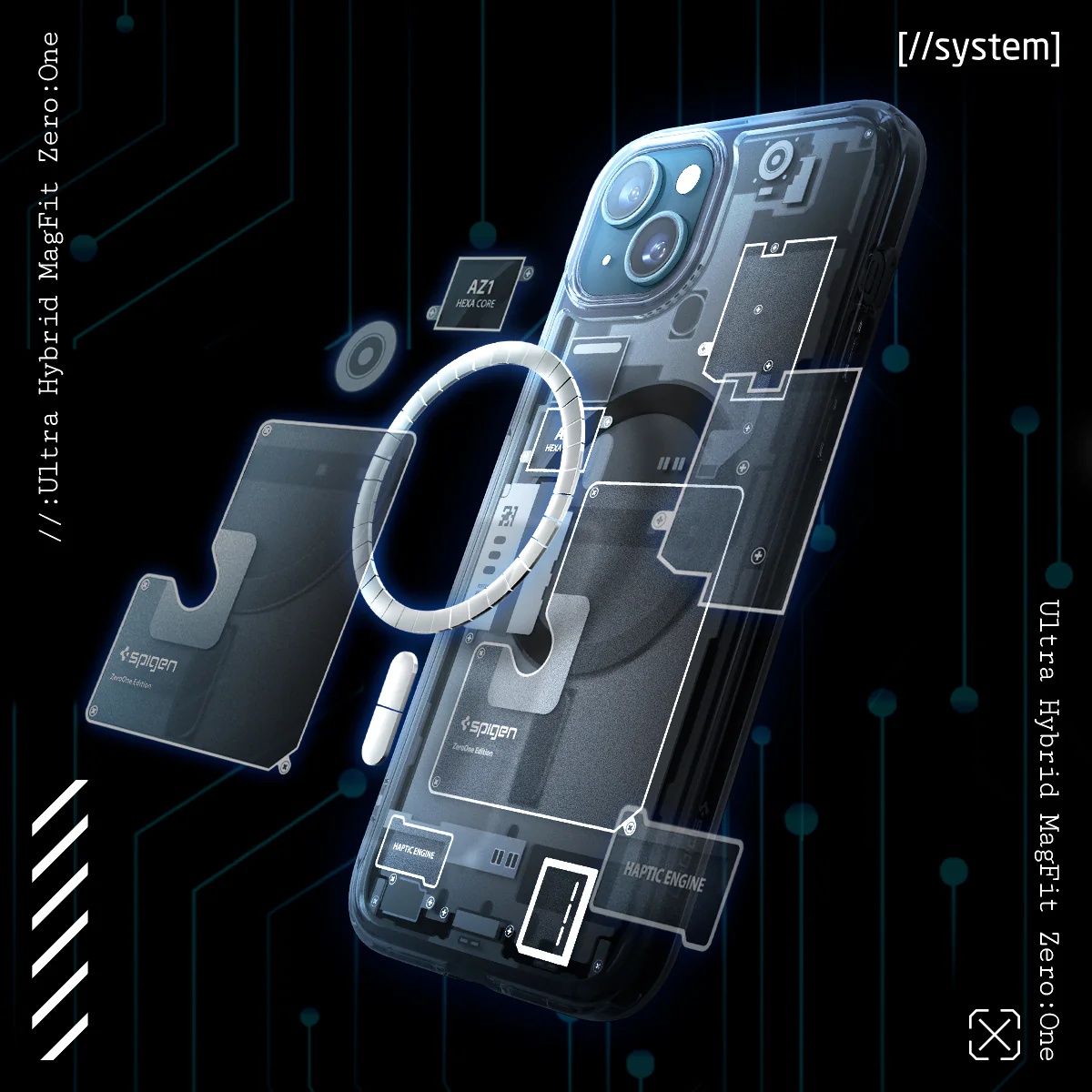 iPhone 15 Series - Ultra Hybrid Zero One (Mag Fit) 102 iPhone 15 Series - Ultra Hybrid Zero One (Mag Fit)