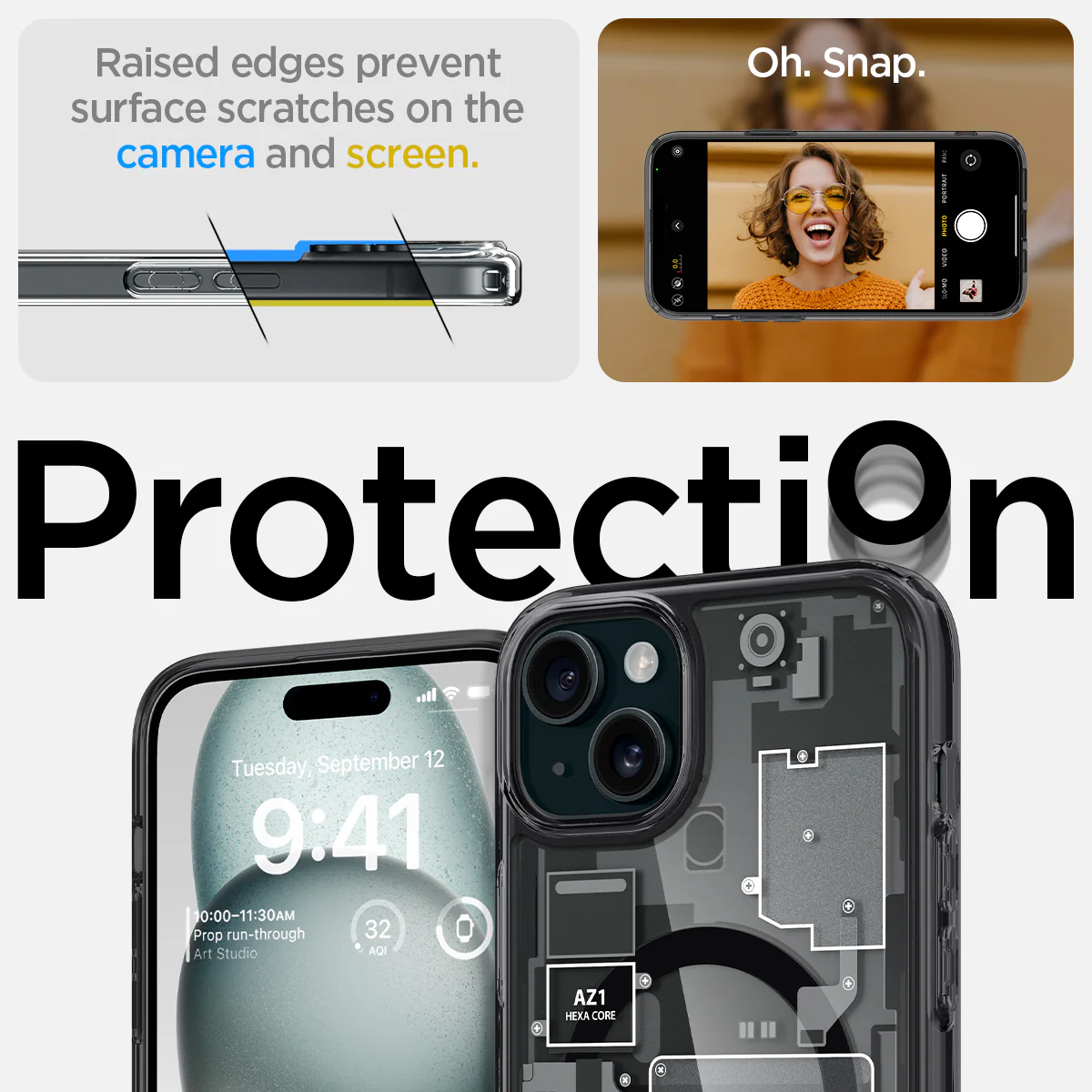 iPhone 15 Series - Ultra Hybrid Zero One (Mag Fit) 105 iPhone 15 Series - Ultra Hybrid Zero One (Mag Fit)