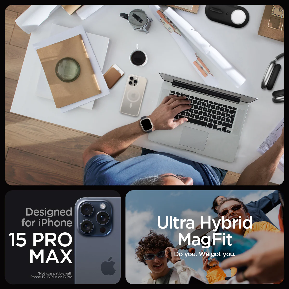 iPhone 15 Series - Ultra Hybrid Zero One (Mag Fit) 131 iPhone 15 Series - Ultra Hybrid Zero One (Mag Fit)