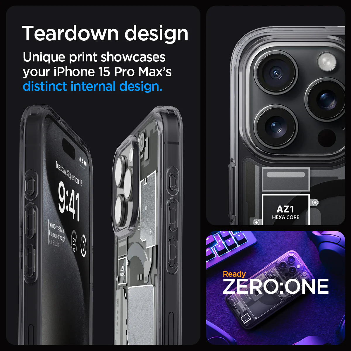 iPhone 15 Series - Ultra Hybrid Zero One (Mag Fit) 14 iPhone 15 Series - Ultra Hybrid Zero One (Mag Fit)
