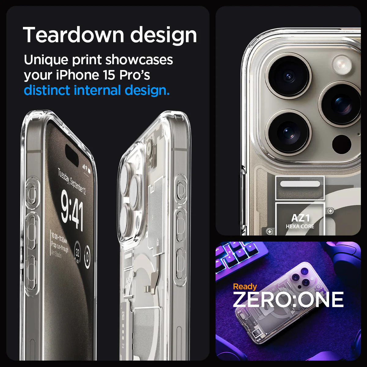 iPhone 15 Series - Ultra Hybrid Zero One (Mag Fit) 149 iPhone 15 Series - Ultra Hybrid Zero One (Mag Fit)