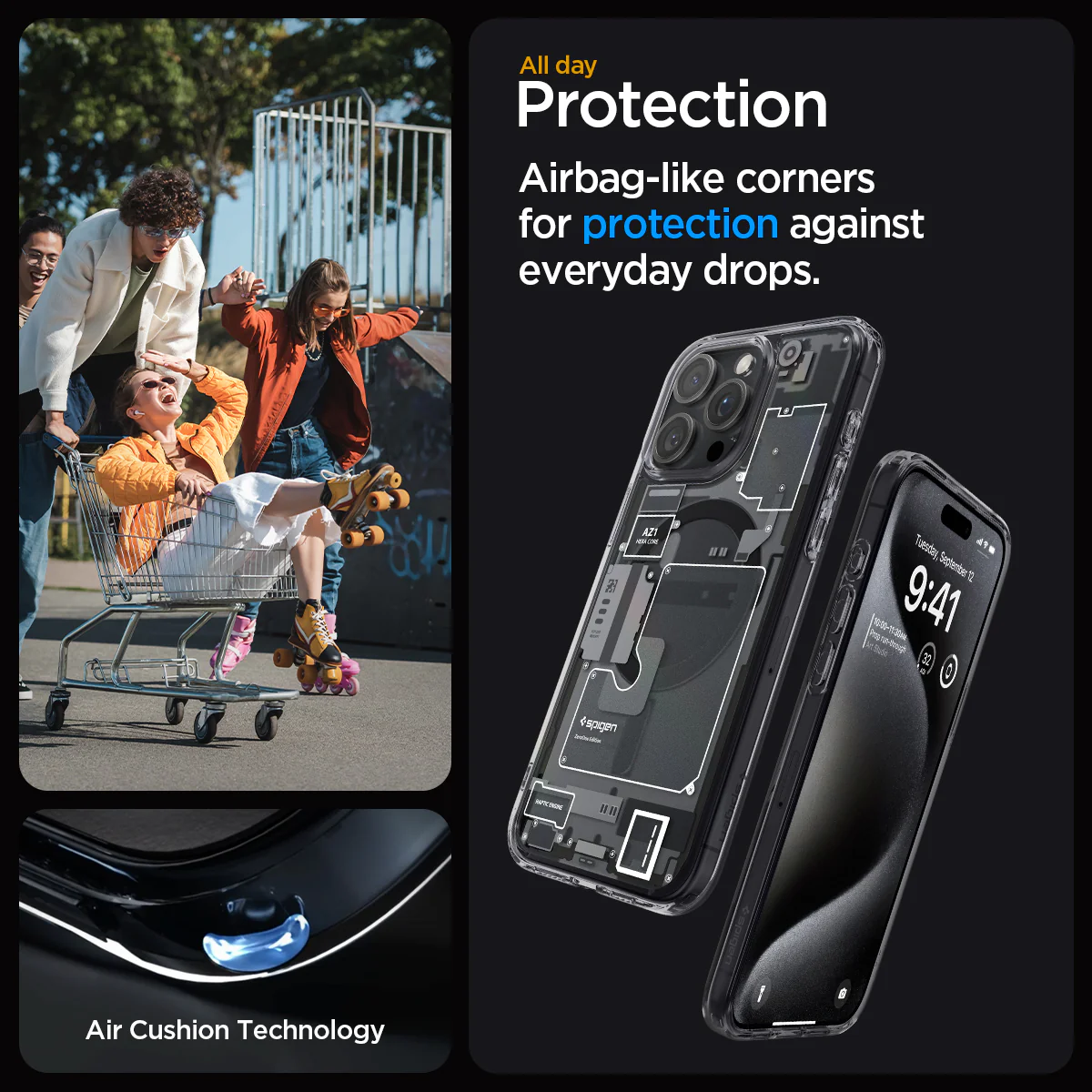 iPhone 15 Series - Ultra Hybrid Zero One (Mag Fit) 15 iPhone 15 Series - Ultra Hybrid Zero One (Mag Fit)