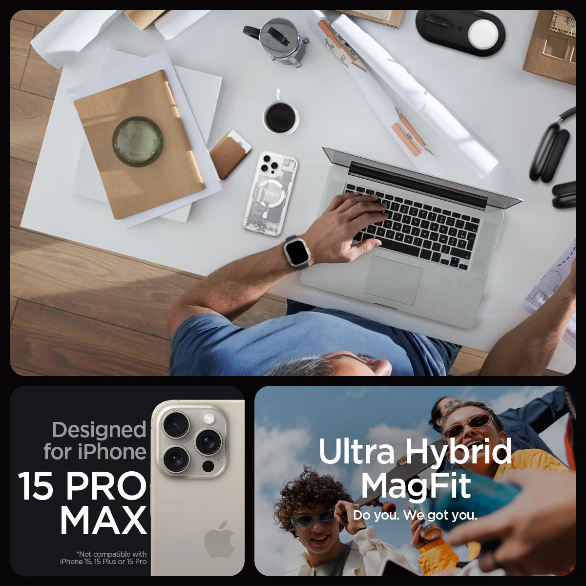 iPhone 15 Series - Ultra Hybrid Zero One (Mag Fit) 26 iPhone 15 Series - Ultra Hybrid Zero One (Mag Fit)