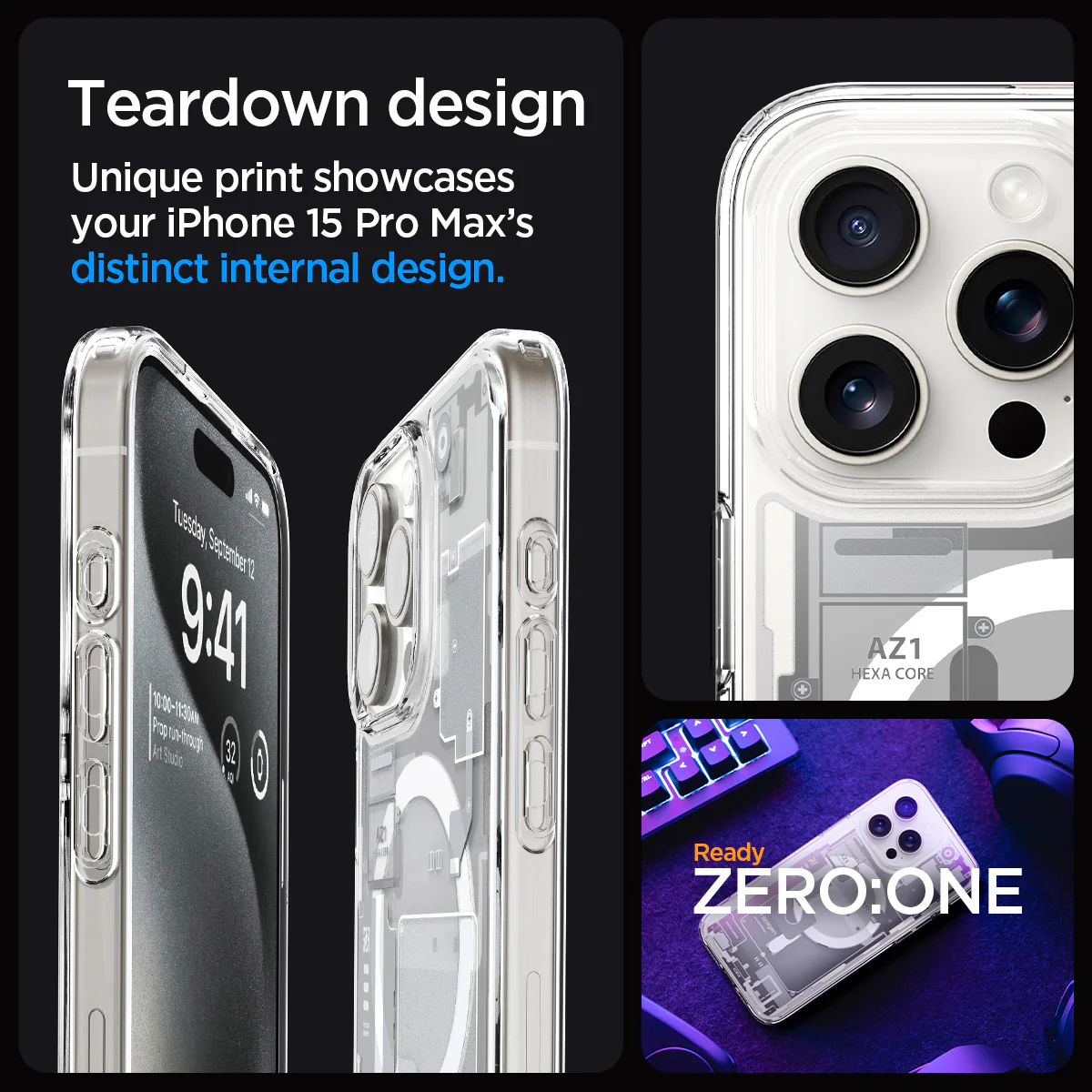 iPhone 15 Series - Ultra Hybrid Zero One (Mag Fit) 30 iPhone 15 Series - Ultra Hybrid Zero One (Mag Fit)