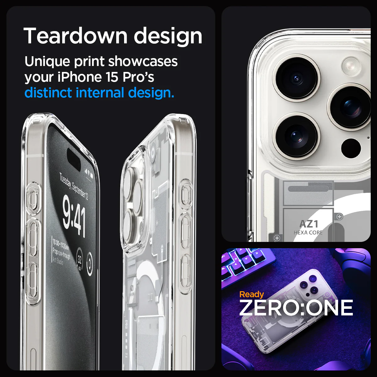 iPhone 15 Series - Ultra Hybrid Zero One (Mag Fit) 61 iPhone 15 Series - Ultra Hybrid Zero One (Mag Fit)