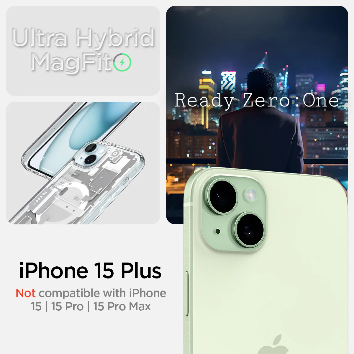 iPhone 15 Series - Ultra Hybrid Zero One (Mag Fit) 93 iPhone 15 Series - Ultra Hybrid Zero One (Mag Fit)