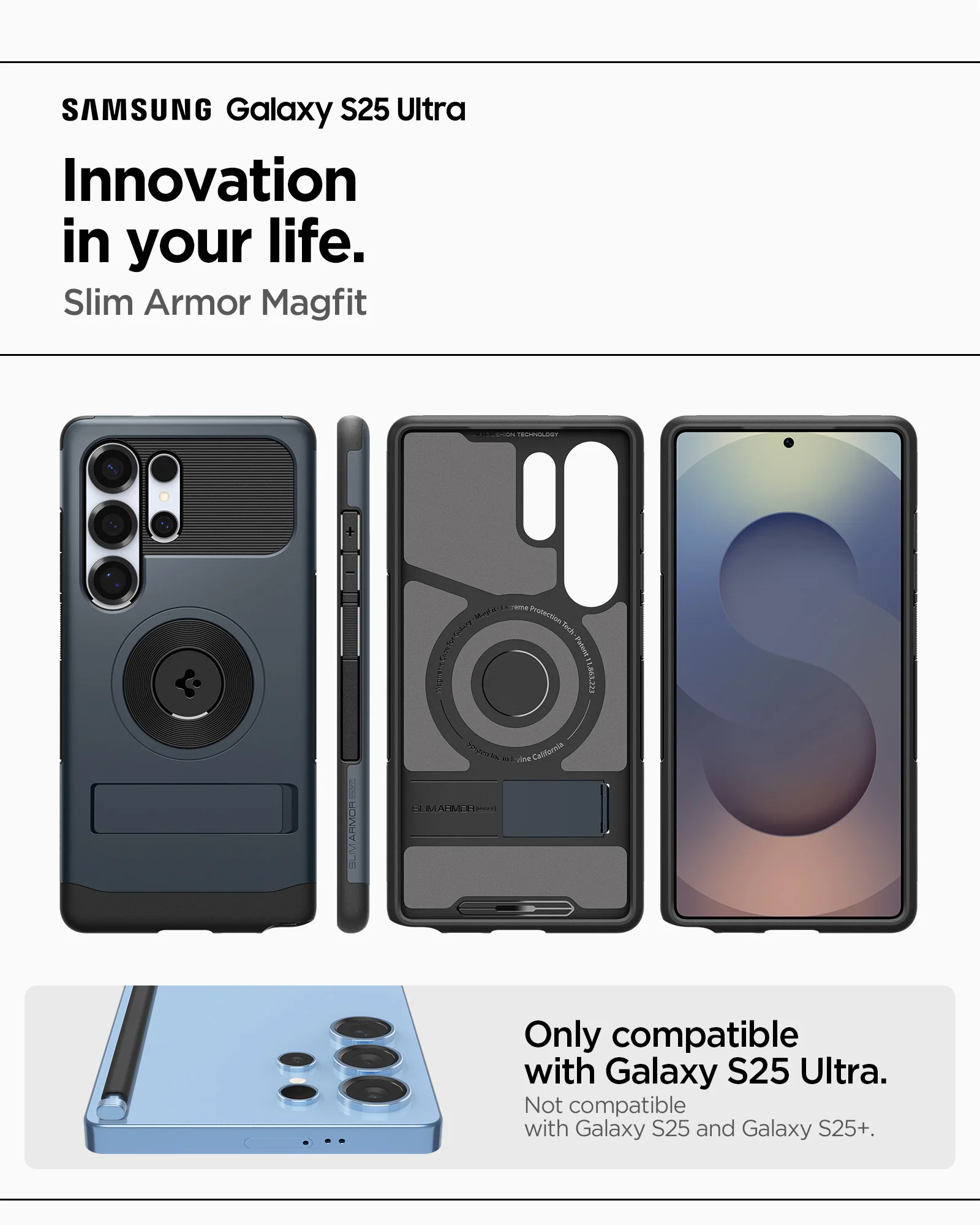 Galaxy S25 Series - Slim Armor (Mag Fit) 12 Galaxy S25 Series - Slim Armor (Mag Fit)