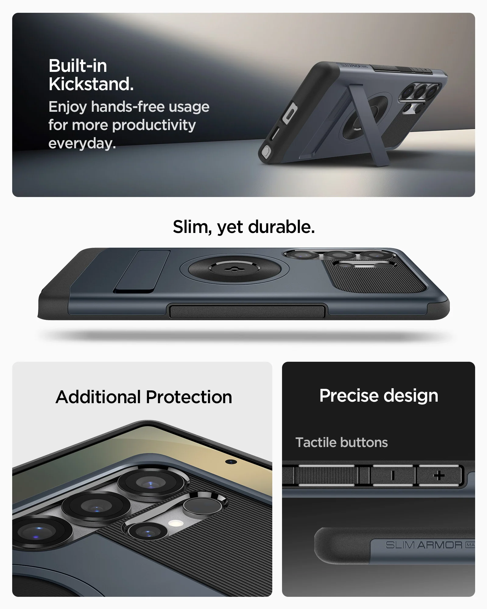 Galaxy S25 Series - Slim Armor (Mag Fit) 15 Galaxy S25 Series - Slim Armor (Mag Fit)