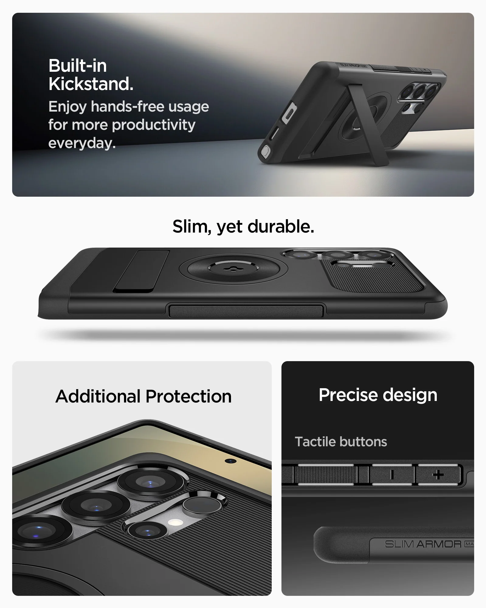 Galaxy S25 Series - Slim Armor (Mag Fit) 31 Galaxy S25 Series - Slim Armor (Mag Fit)