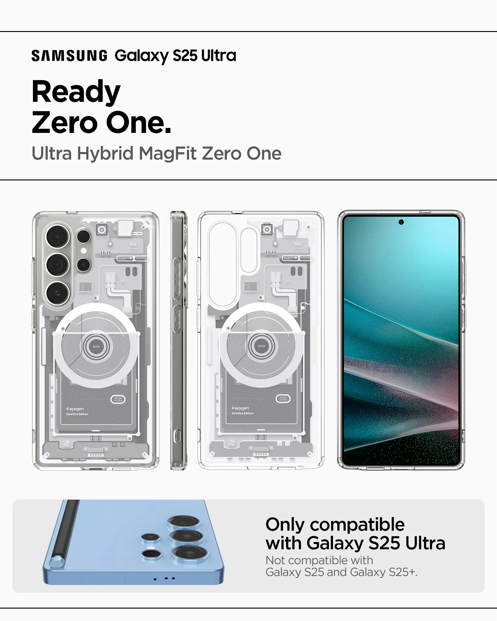 Galaxy S25 Series - Ultra Hybrid Zero One (Mag Fit) 34 Galaxy S25 Series - Ultra Hybrid Zero One (Mag Fit)