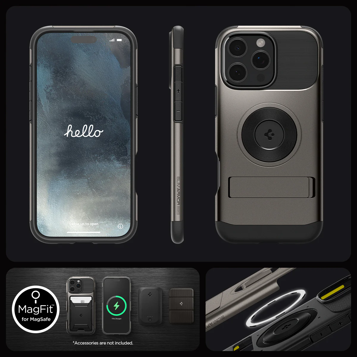 iPhone 16 Series - Slim Armor (Mag Fit) 12 iPhone 16 Series - Slim Armor (Mag Fit)