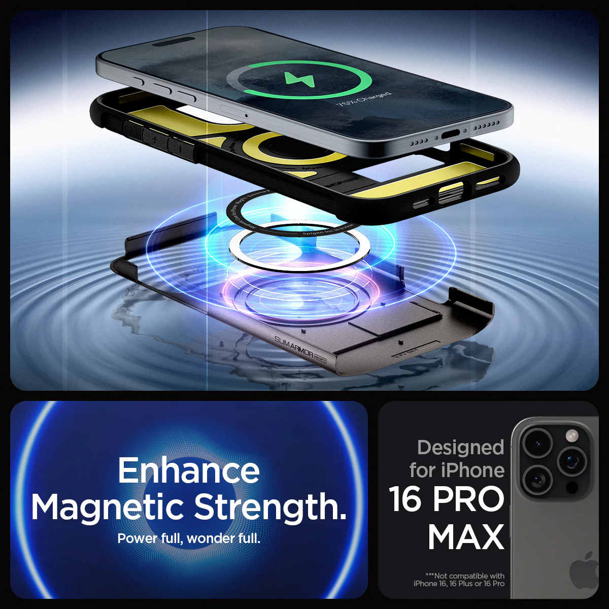 iPhone 16 Series - Slim Armor (Mag Fit) 16 iPhone 16 Series - Slim Armor (Mag Fit)