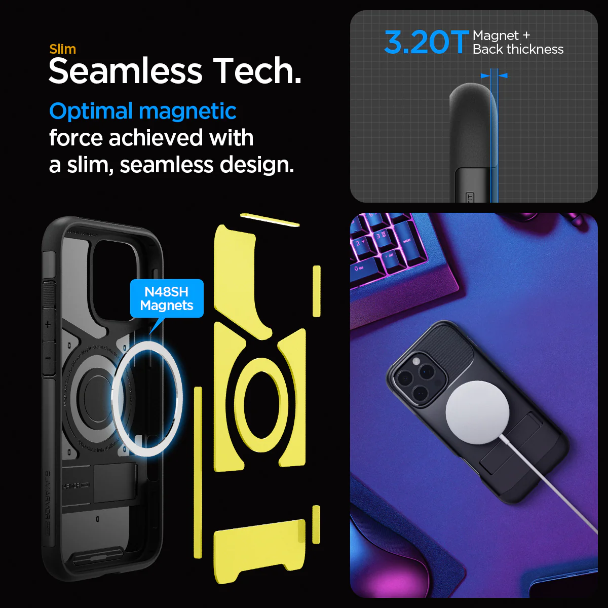 iPhone 16 Series - Slim Armor (Mag Fit) 64 iPhone 16 Series - Slim Armor (Mag Fit)