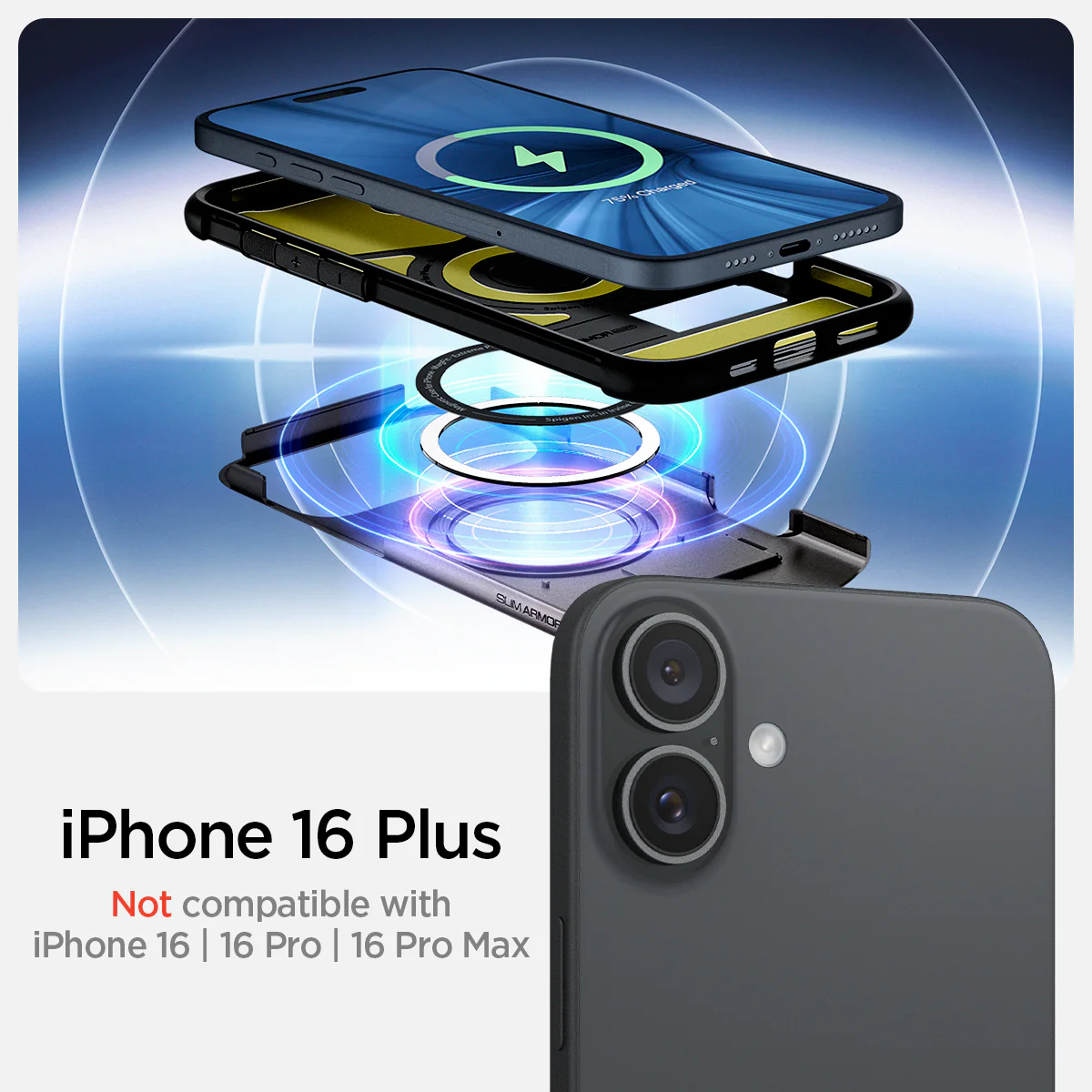 iPhone 16 Series - Slim Armor (Mag Fit) 85 iPhone 16 Series - Slim Armor (Mag Fit)