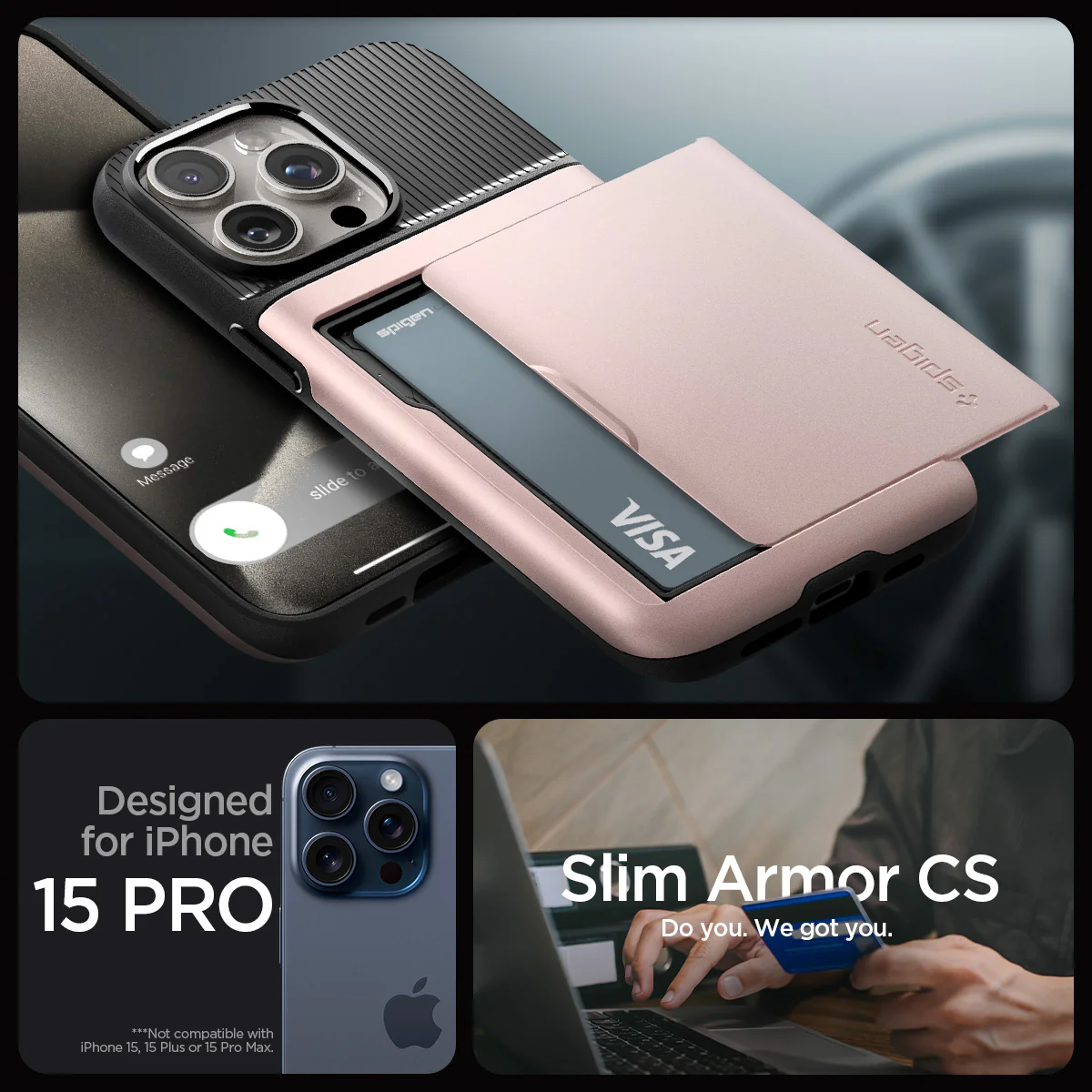 iPhone 15 Series - Slim Armor CS 103 iPhone 15 Series - Slim Armor CS