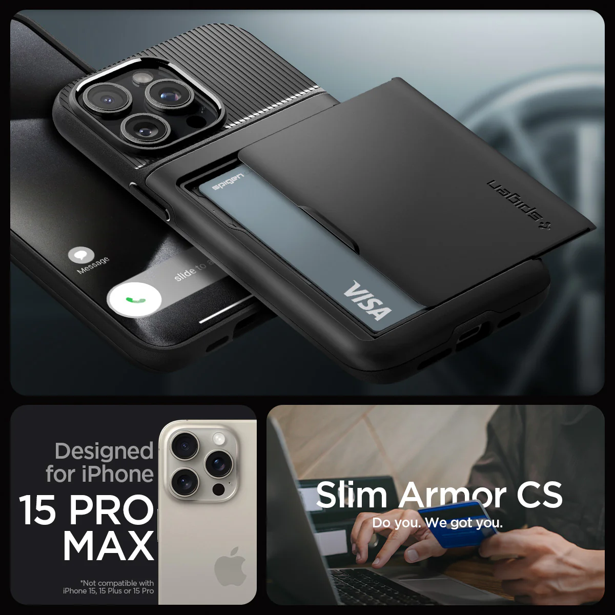 iPhone 15 Series - Slim Armor CS 13 iPhone 15 Series - Slim Armor CS
