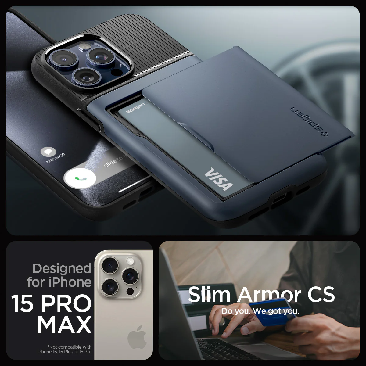 iPhone 15 Series - Slim Armor CS 49 iPhone 15 Series - Slim Armor CS