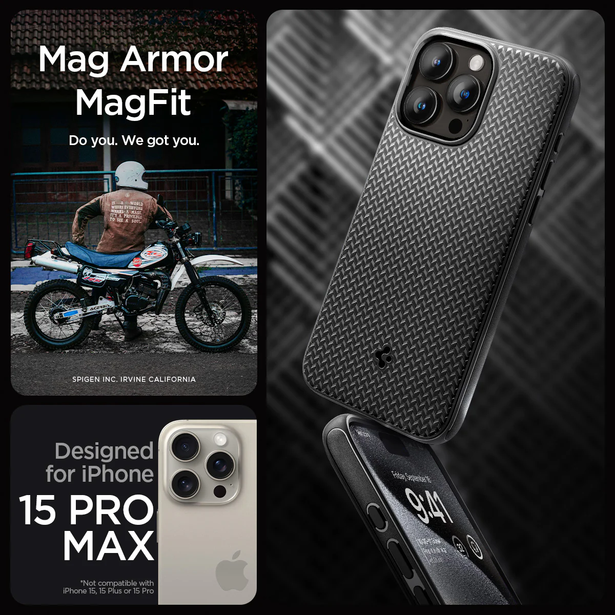 iPhone 15 Series - Mag Armor (Mag Fit) 10 iPhone 15 Series - Mag Armor (Mag Fit)