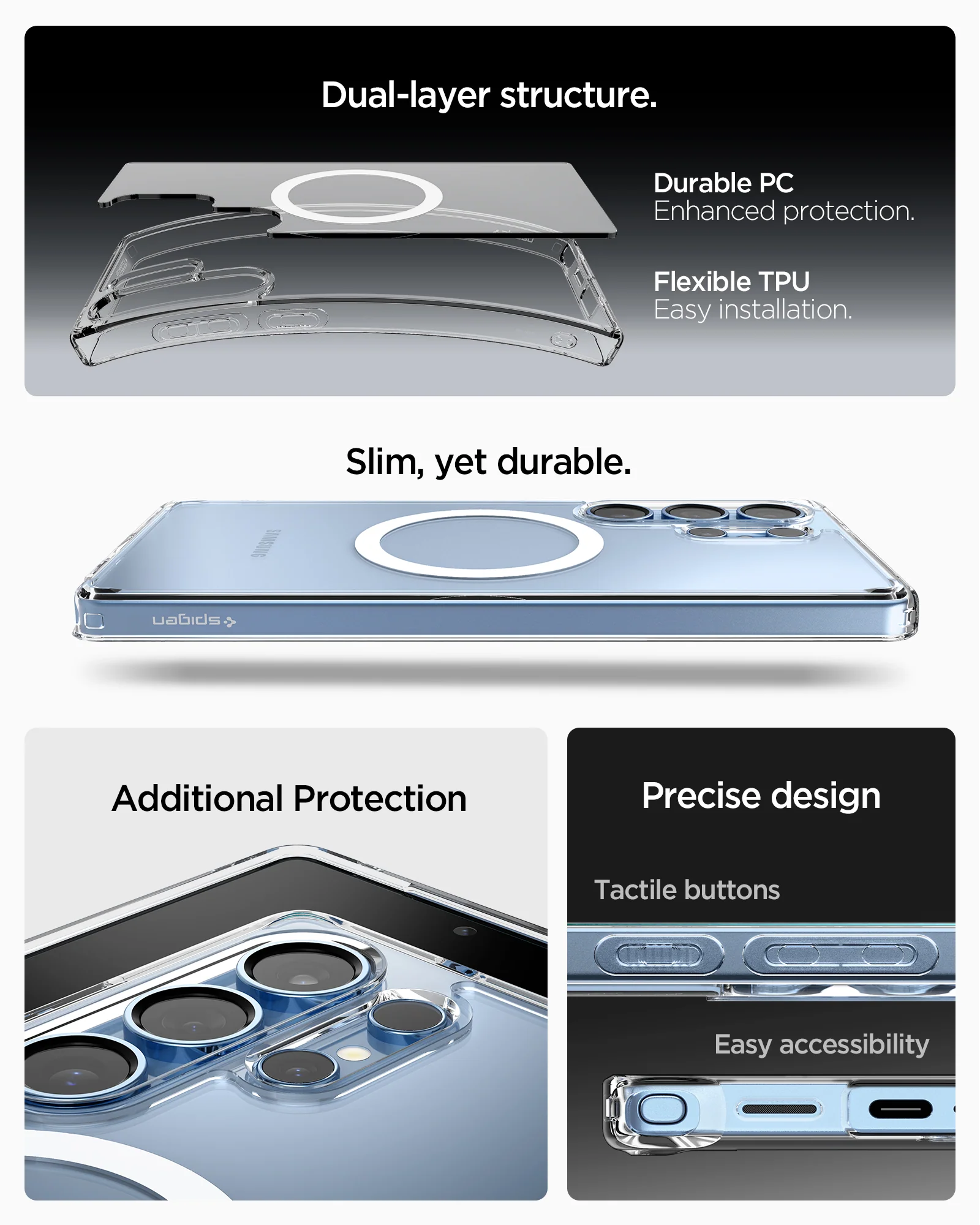 Galaxy S25 Series - Ultra Hybrid (Mag Fit) 19 Galaxy S25 Series - Ultra Hybrid (Mag Fit)