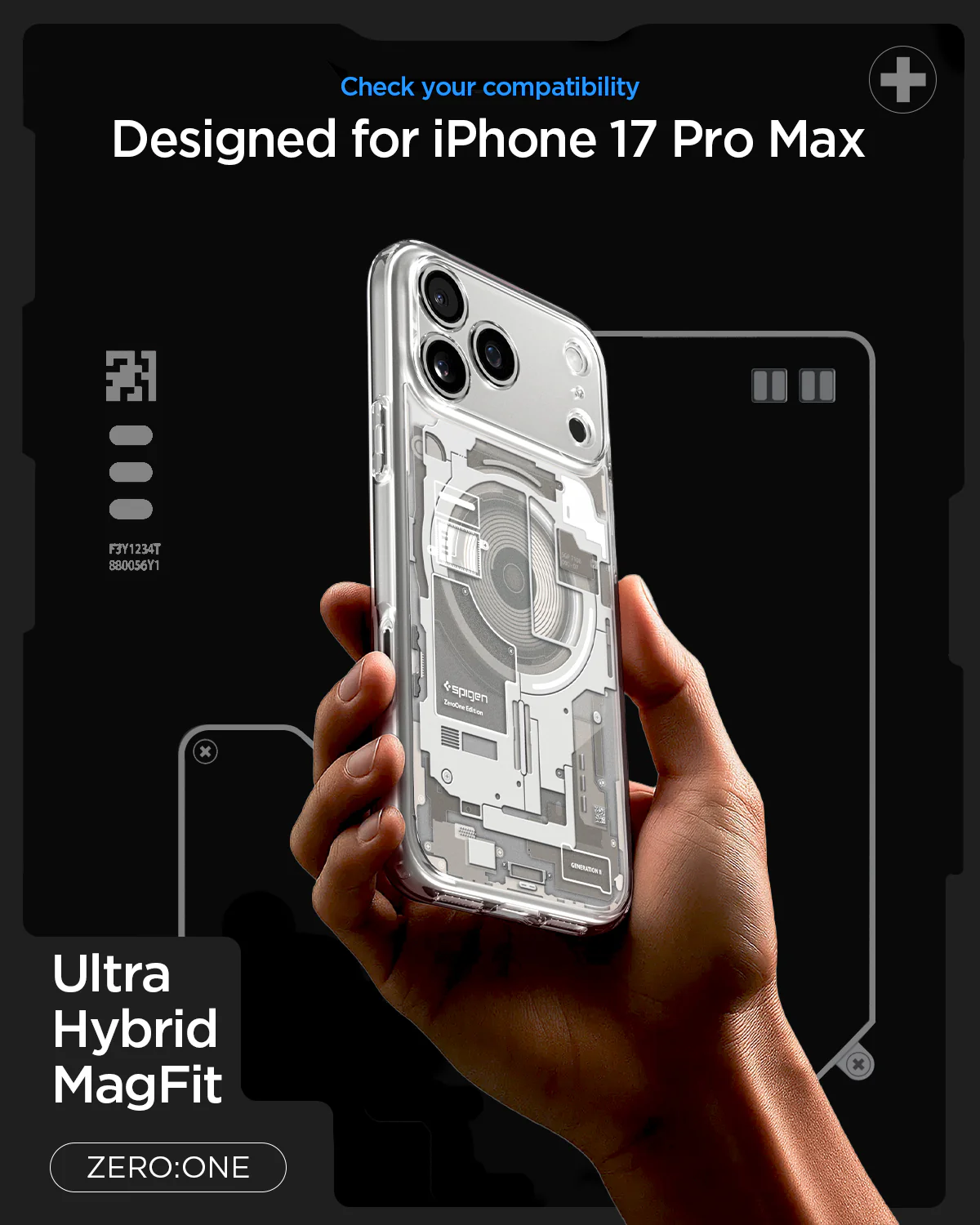 iPhone 17 Series - Ultra Hybrid Zero One (Mag Fit) 14 iPhone 17 Series - Ultra Hybrid Zero One (Mag Fit)