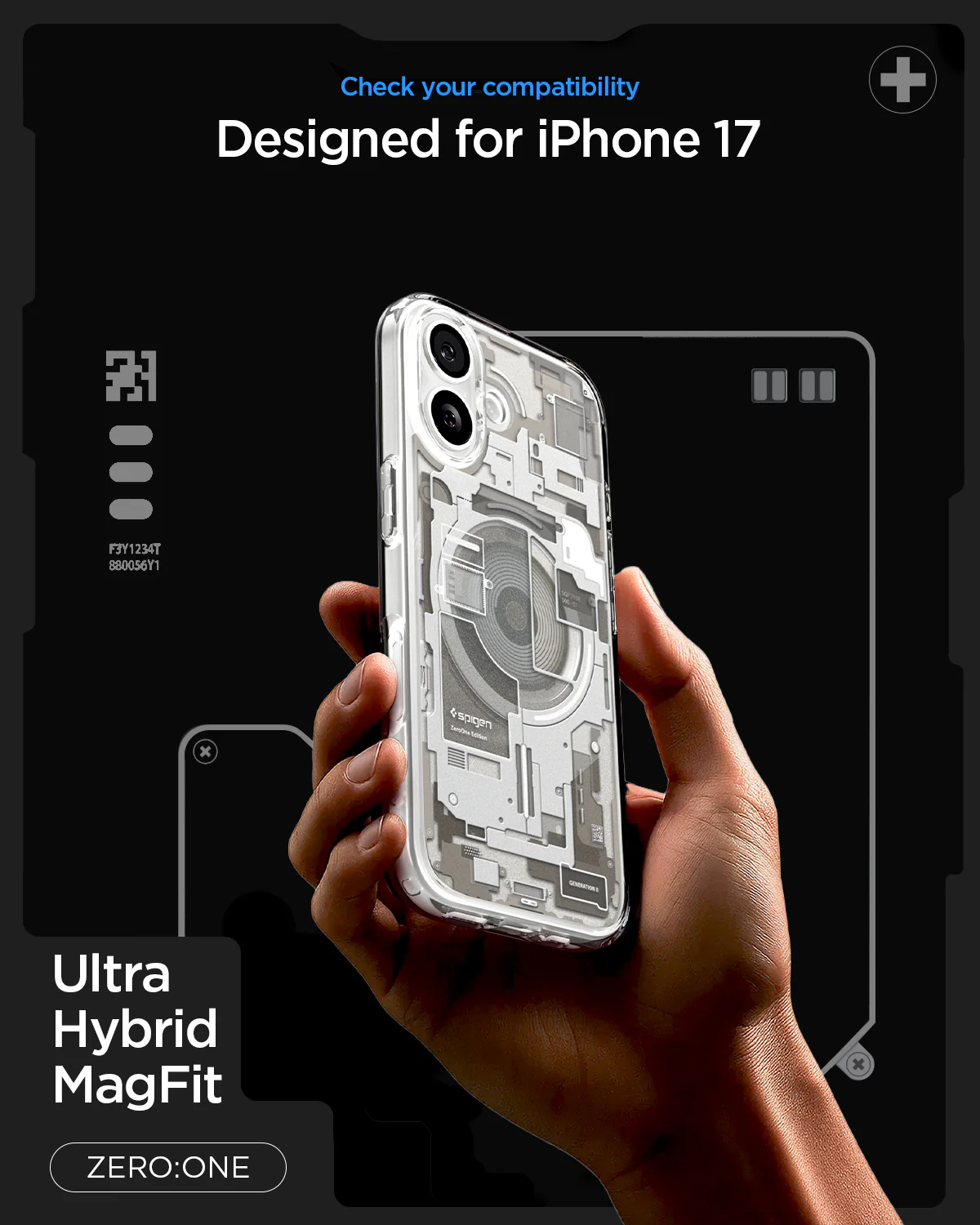 iPhone 17 Series - Ultra Hybrid Zero One (Mag Fit) 152 iPhone 17 Series - Ultra Hybrid Zero One (Mag Fit)