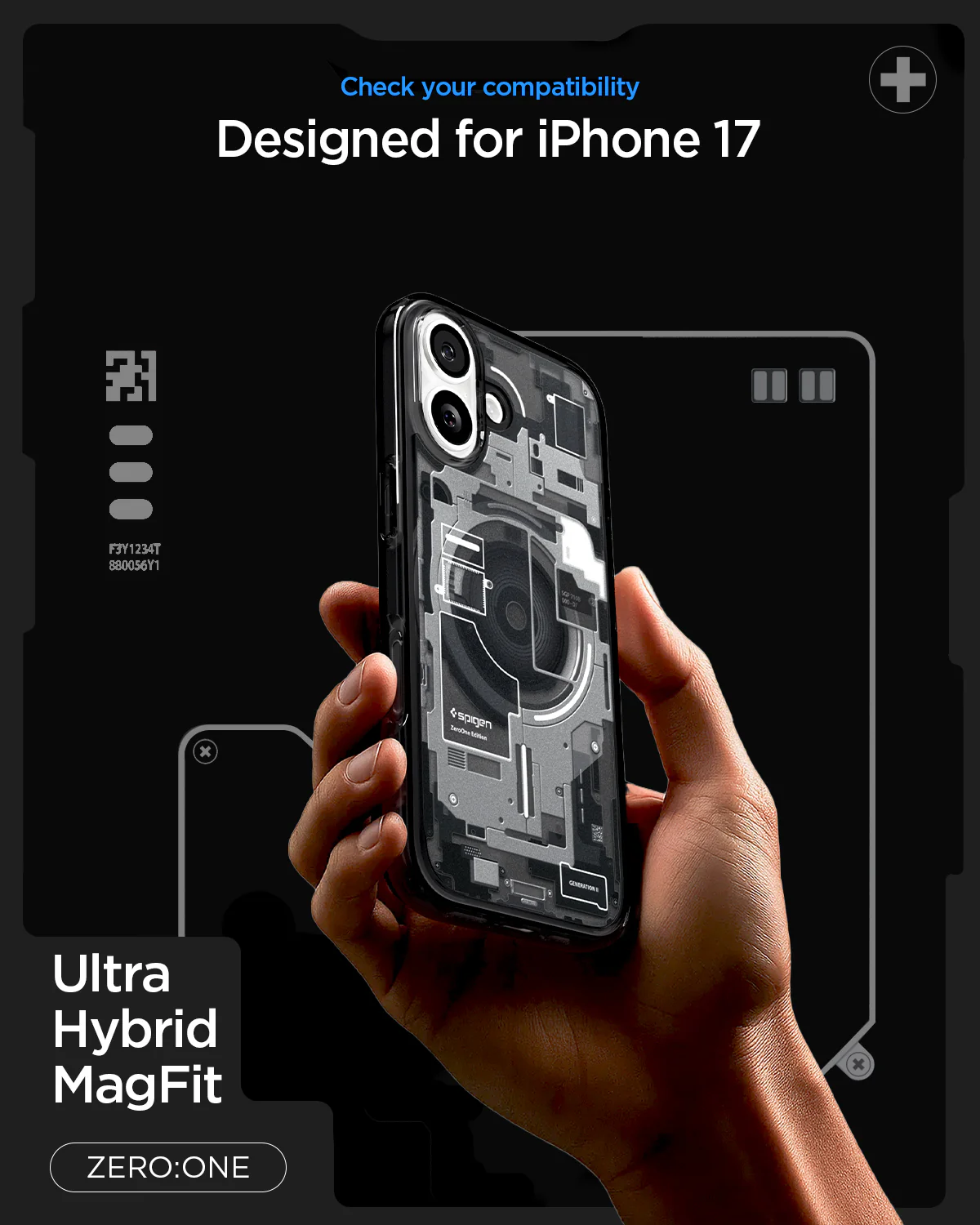 iPhone 17 Series - Ultra Hybrid Zero One (Mag Fit) 167 iPhone 17 Series - Ultra Hybrid Zero One (Mag Fit)