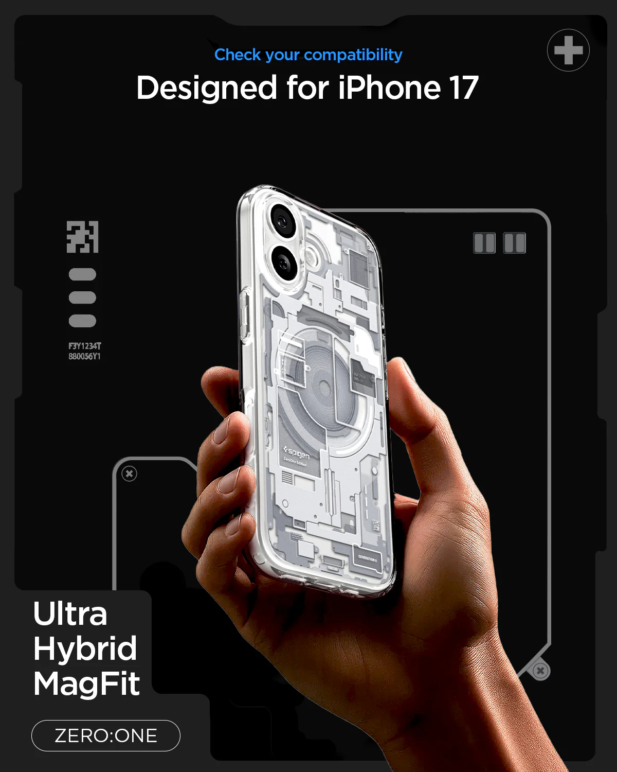 iPhone 17 Series - Ultra Hybrid Zero One (Mag Fit) 182 iPhone 17 Series - Ultra Hybrid Zero One (Mag Fit)