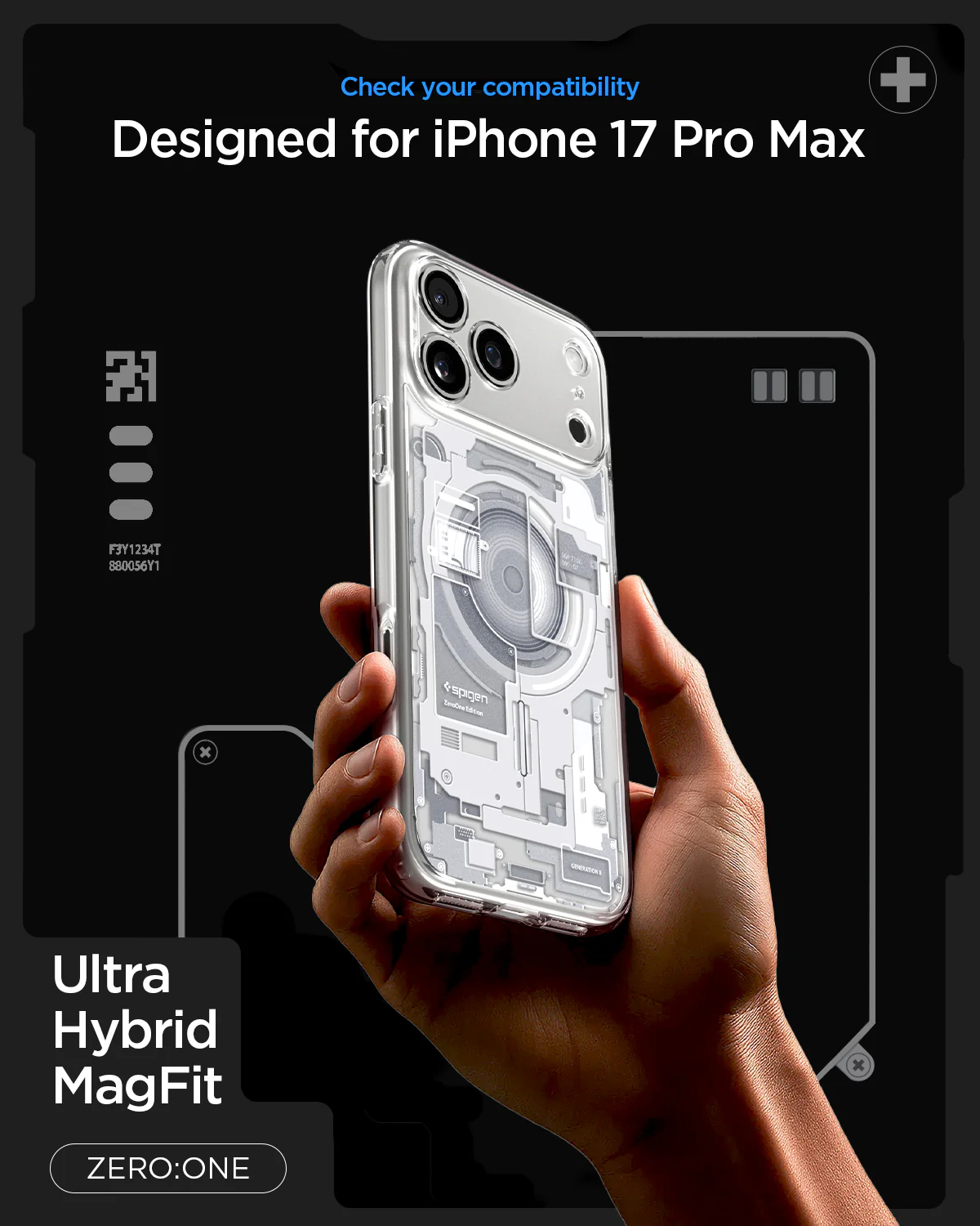 iPhone 17 Series - Ultra Hybrid Zero One (Mag Fit) 44 iPhone 17 Series - Ultra Hybrid Zero One (Mag Fit)