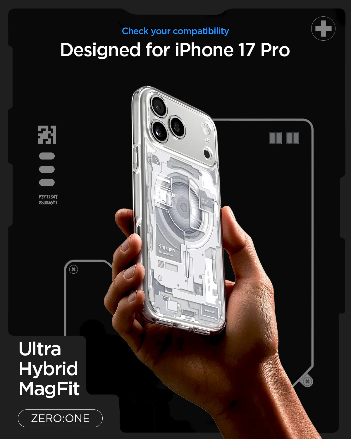 iPhone 17 Series - Ultra Hybrid Zero One (Mag Fit) 89 iPhone 17 Series - Ultra Hybrid Zero One (Mag Fit)