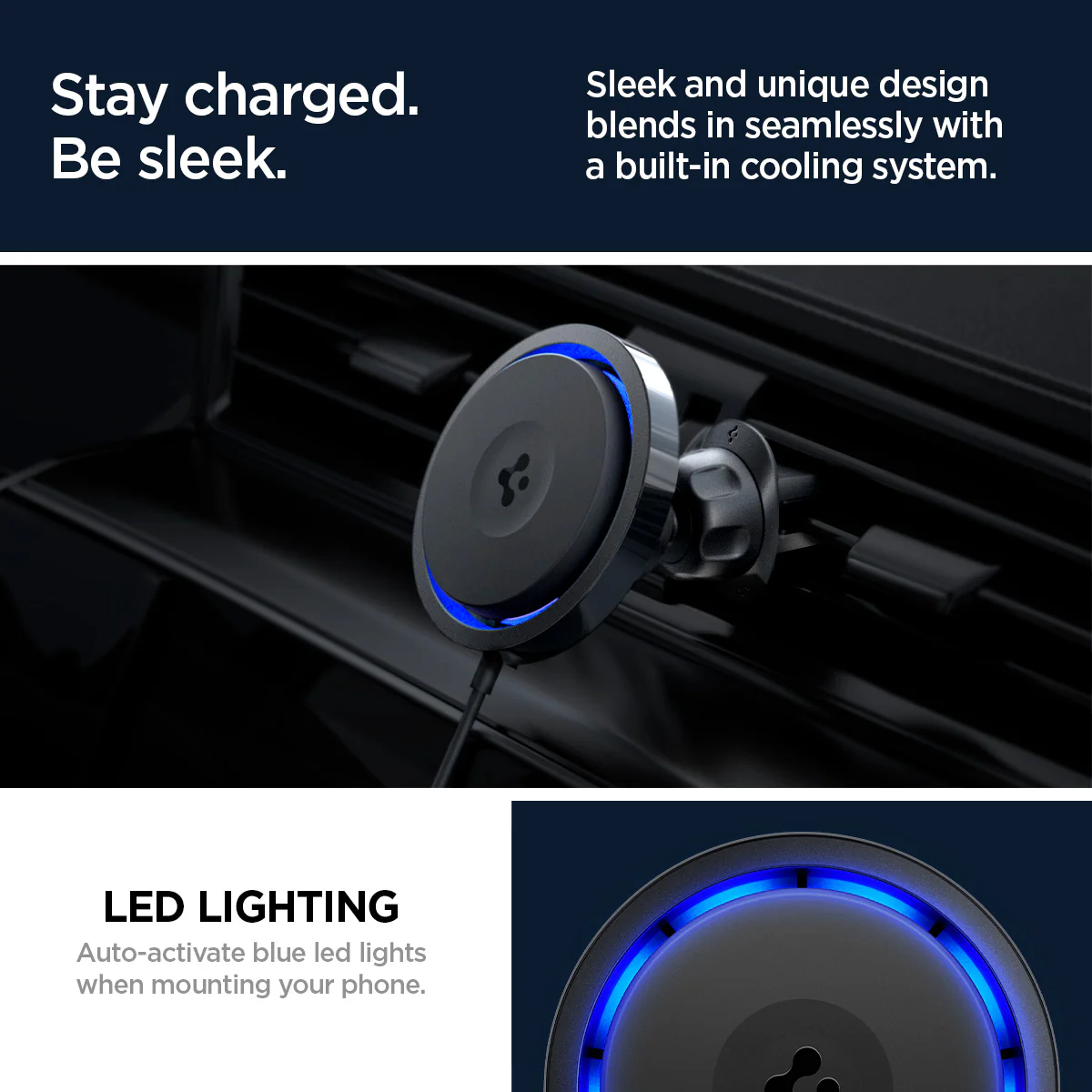 OneTap Pro 3 CryoMax™ Air Vent Car Mount | ITS12WC (Mag Fit) 10 OneTap Pro 3 CryoMax™ Air Vent Car Mount | ITS12WC (Mag Fit)