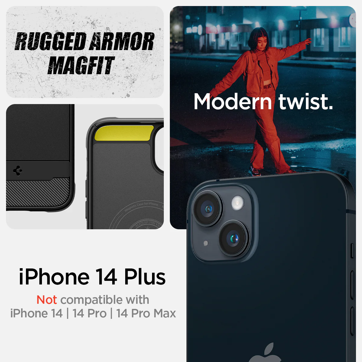 iPhone 14 Series - Rugged Armor (Mag Fit) 51 iPhone 14 Series - Rugged Armor (Mag Fit)