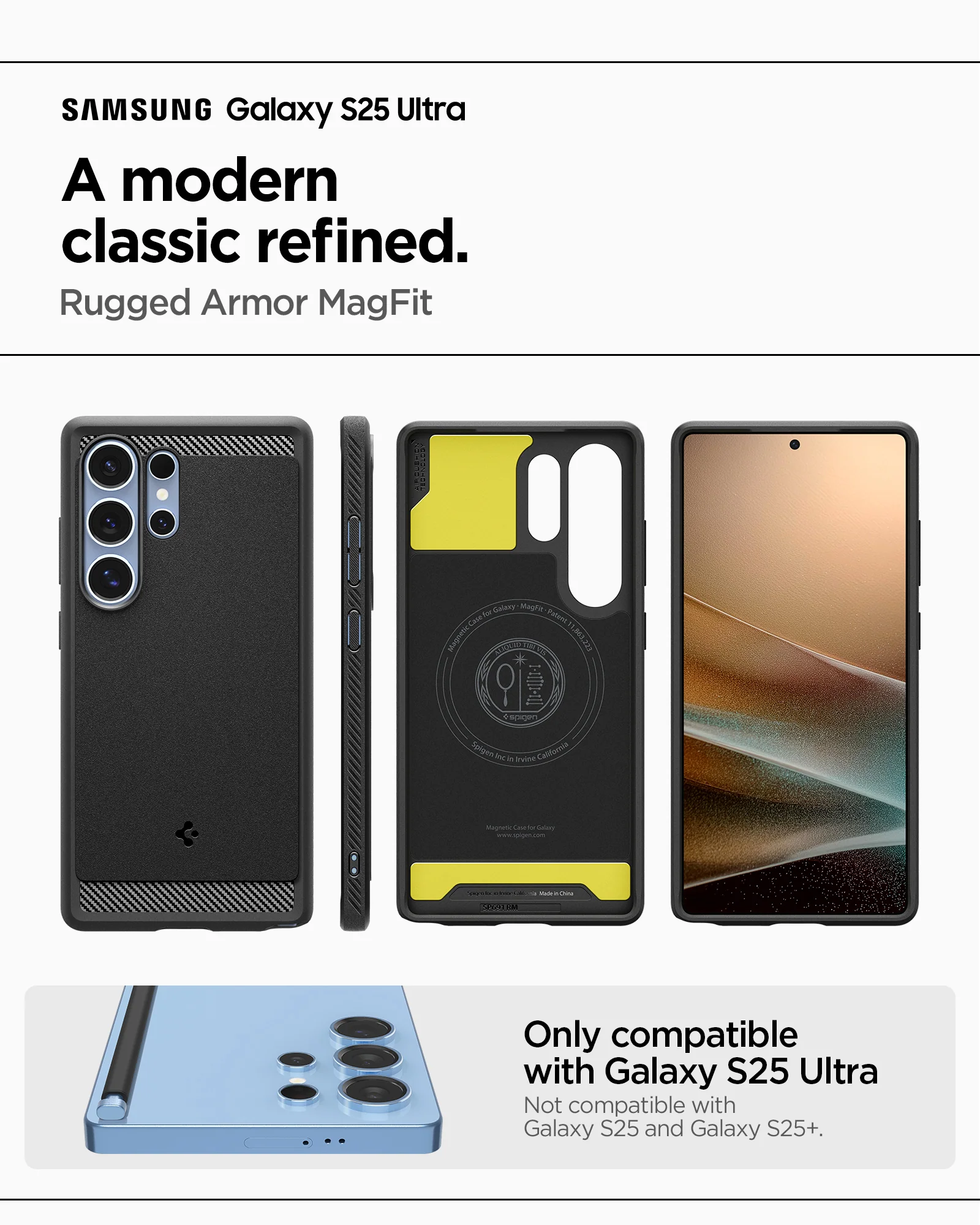 Galaxy S25 Series - Rugged Armor (Mag Fit) 15 Galaxy S25 Series - Rugged Armor (Mag Fit)