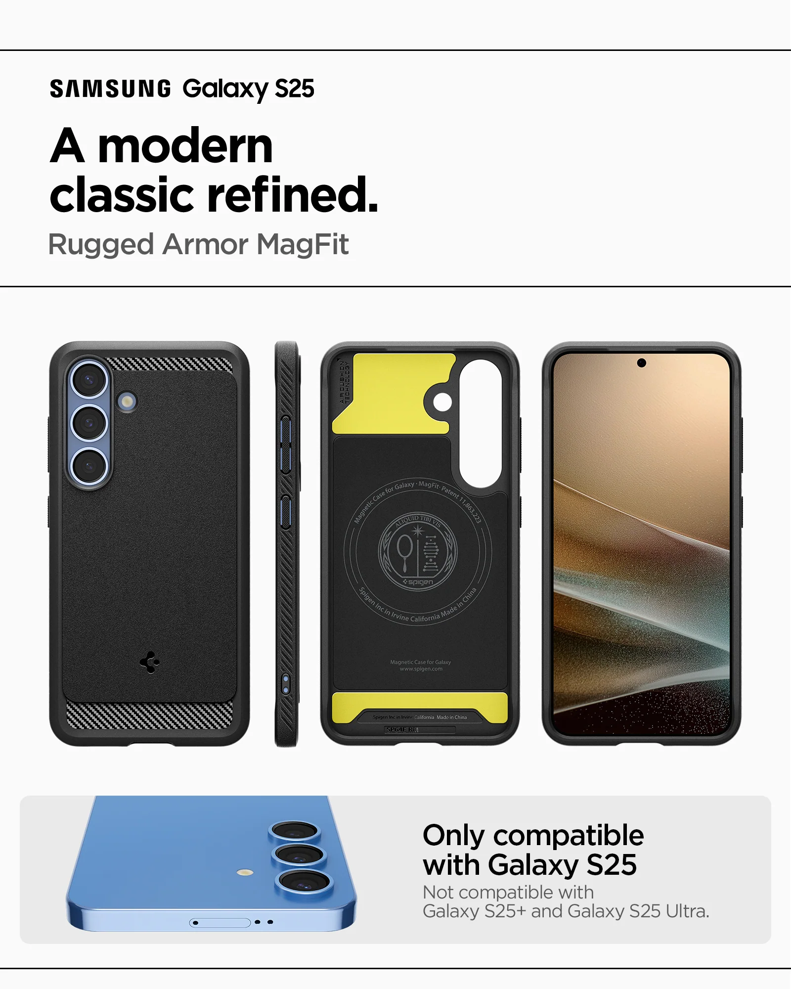 Galaxy S25 Series - Rugged Armor (Mag Fit) 93 Galaxy S25 Series - Rugged Armor (Mag Fit)