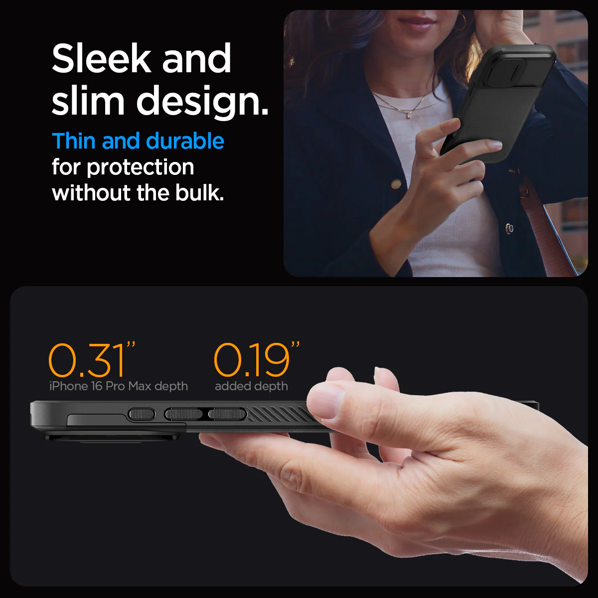 iPhone 16 Series - Optik Armor (Mag Fit) 14 iPhone 16 Series - Optik Armor (Mag Fit)