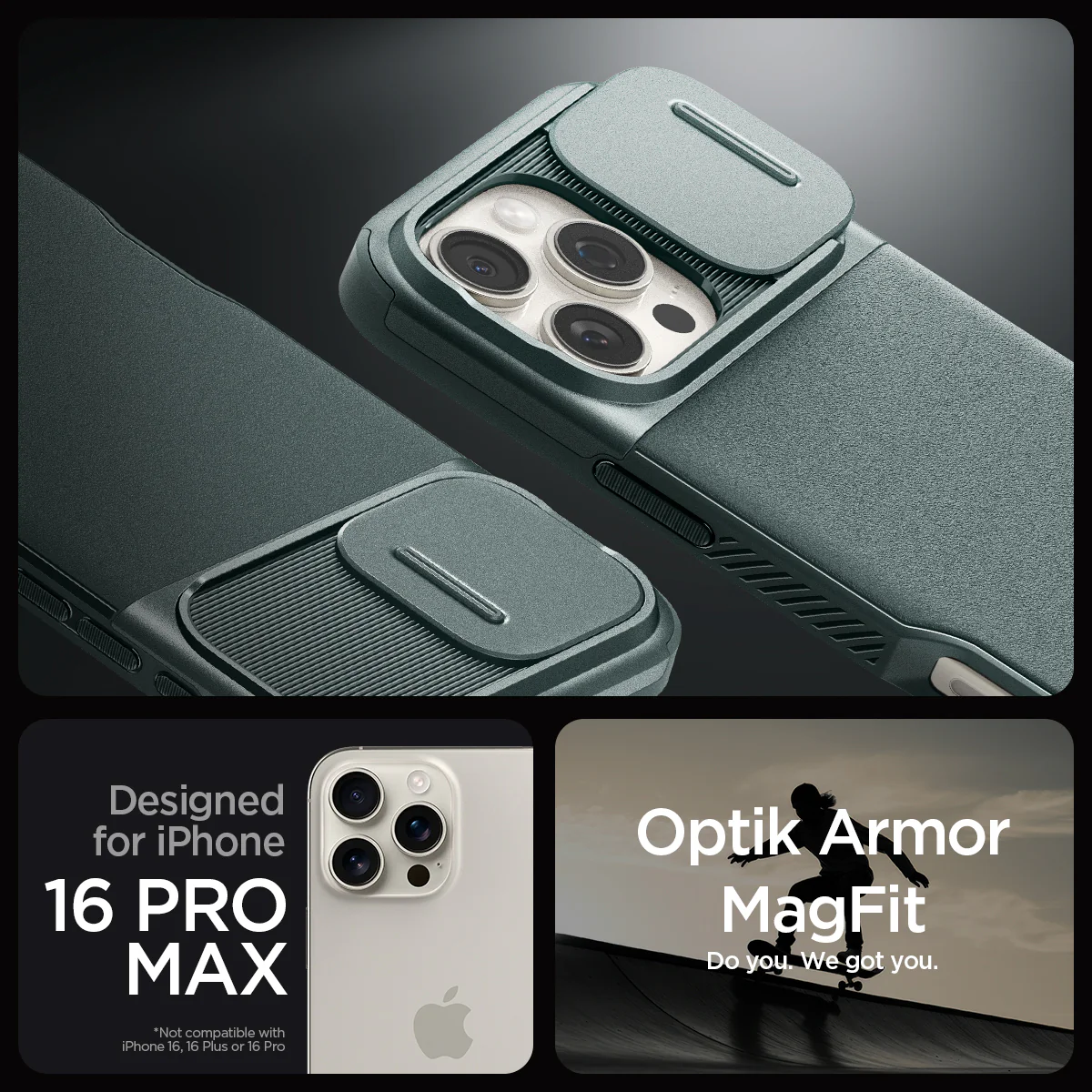 iPhone 16 Series - Optik Armor (Mag Fit) 31 iPhone 16 Series - Optik Armor (Mag Fit)