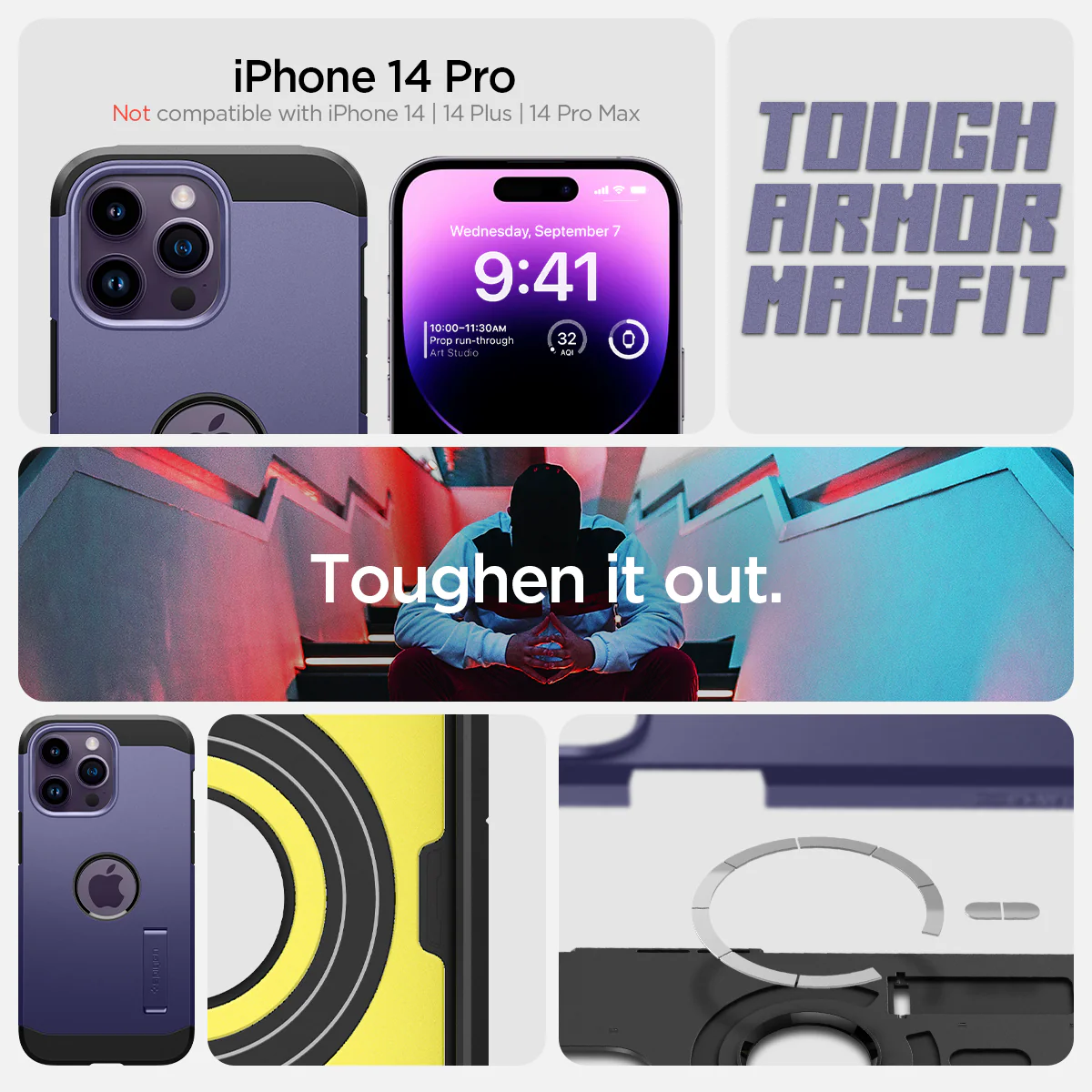 iPhone 14 Series - Tough Armor (Mag Fit) 149 iPhone 14 Series - Tough Armor (Mag Fit)