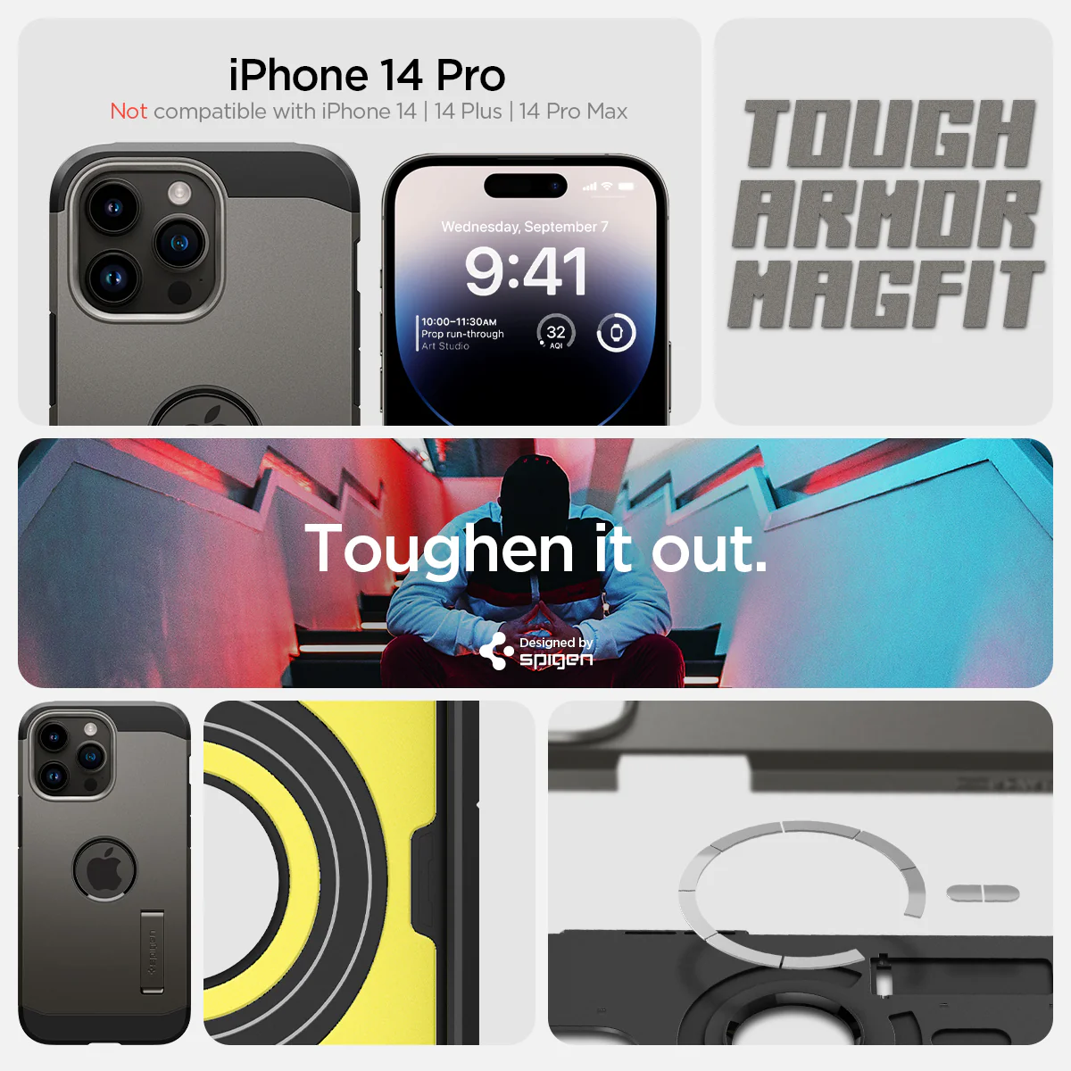 iPhone 14 Series - Tough Armor (Mag Fit) 89 iPhone 14 Series - Tough Armor (Mag Fit)