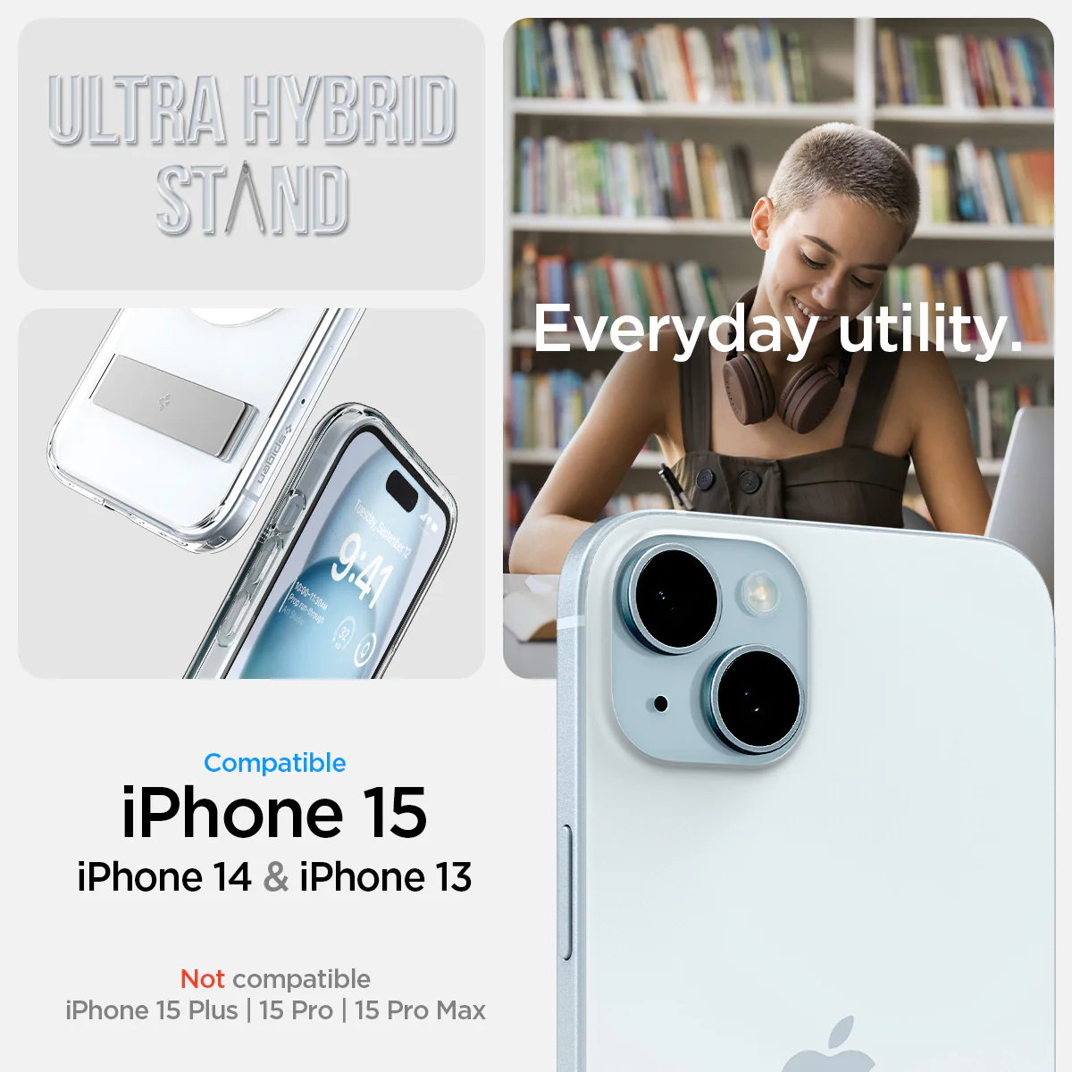 iPhone 15 Series - Ultra Hybrid S (Mag Fit) 123 iPhone 15 Series - Ultra Hybrid S (Mag Fit)