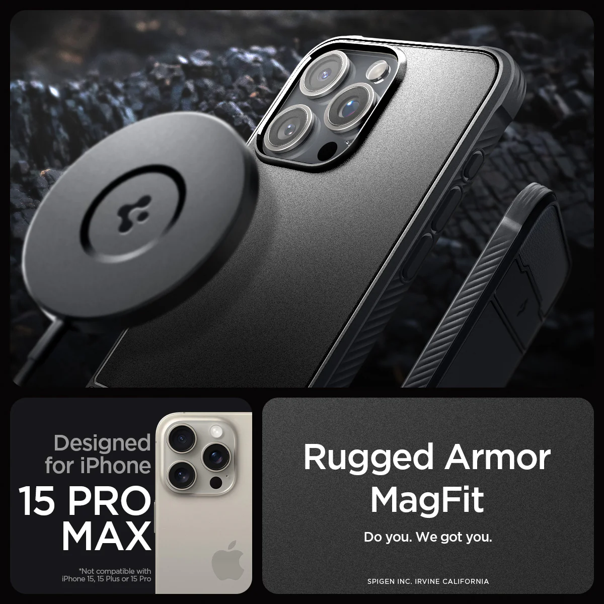 iPhone 15 Series - Rugged Armor (Mag Fit) 11 iPhone 15 Series - Rugged Armor (Mag Fit)