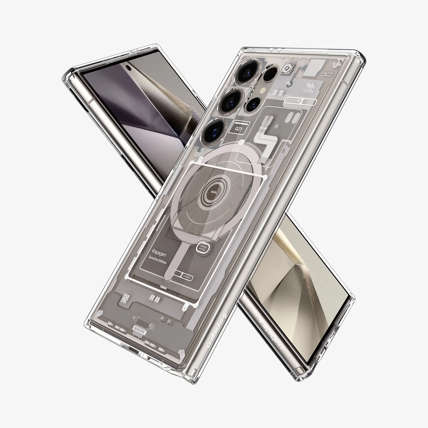 Galaxy S24 Series - Ultra Hybrid Metal Ring Zero One (Mag Fit) 19 Galaxy S24 Series - Ultra Hybrid Metal Ring Zero One (Mag Fit)